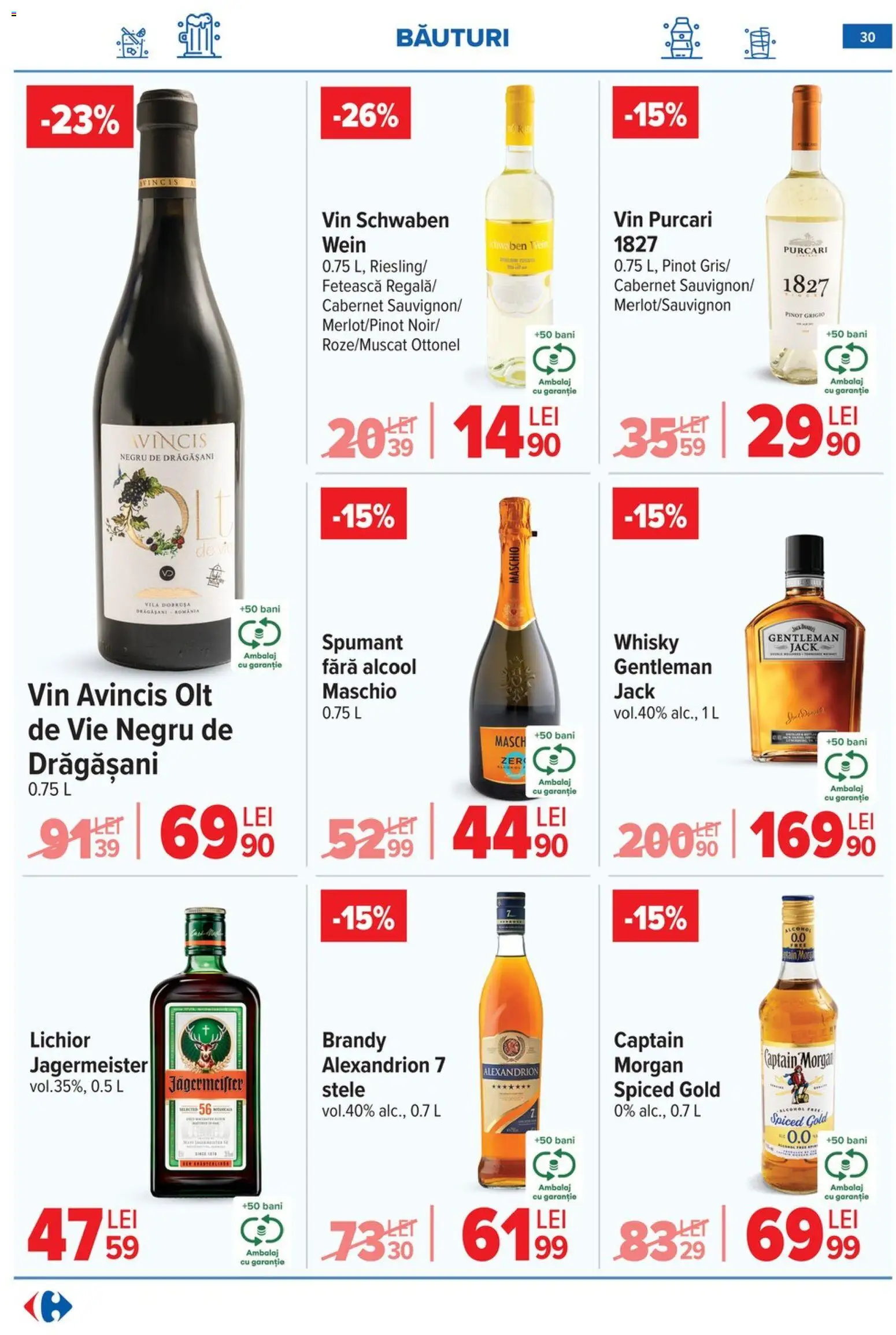 Catalog Carrefour 18 - 23 Februarie 2026 | Pagina 31 | Produse: Lichior, Vin