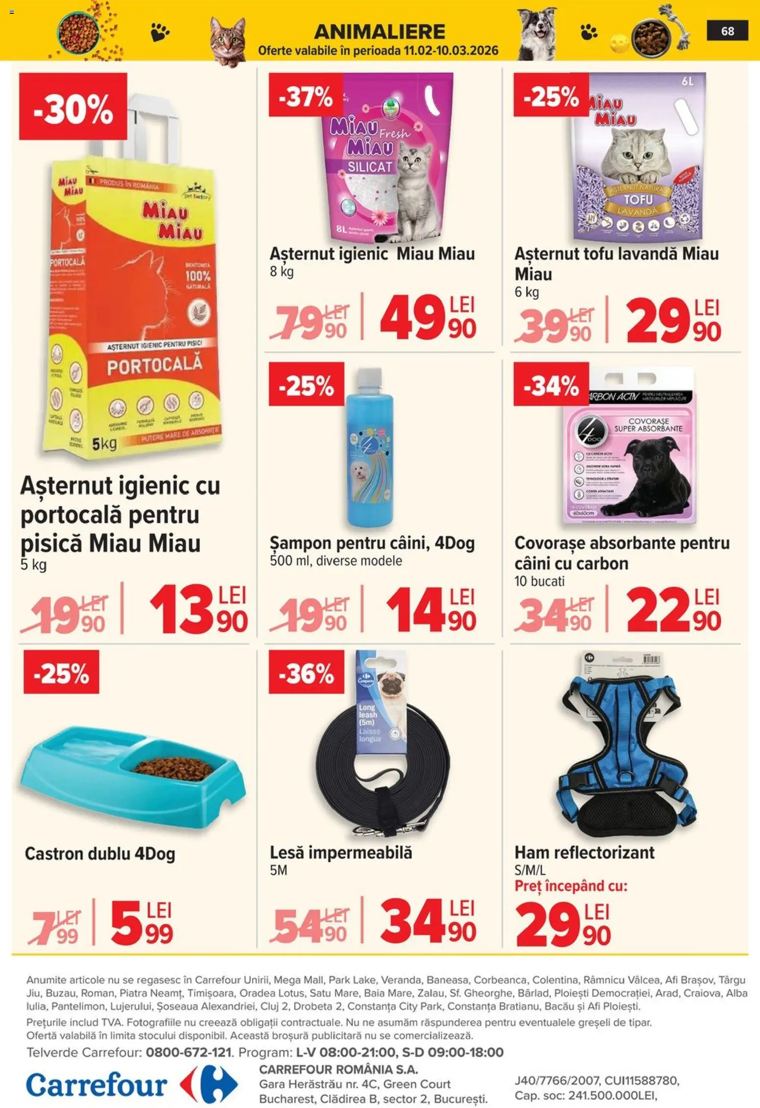 Catalog Carrefour 18 - 23 Februarie 2026 | Pagina 70 | Produse: Șampon, Absorbante