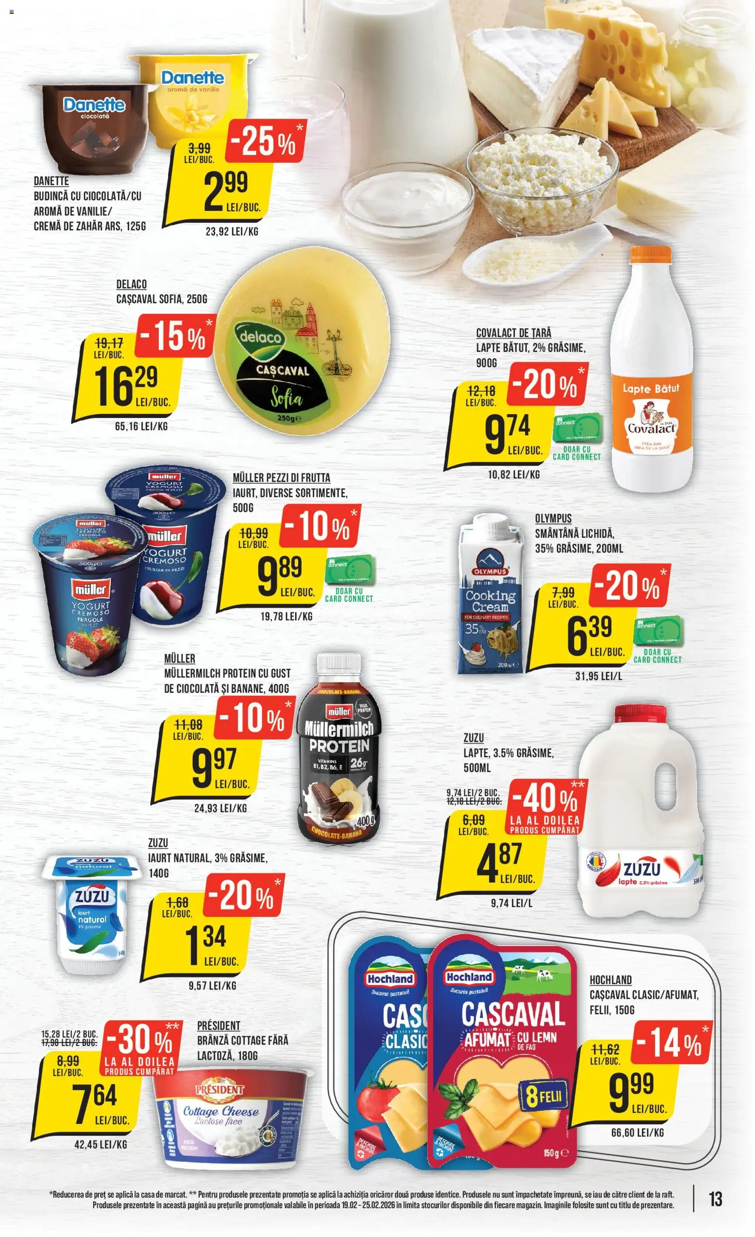 Catalog Mega Image 19 - 24 Februarie 2026 | Pagina 13 | Produse: Tırnak makası, Lapte, Brânză, Iaurt