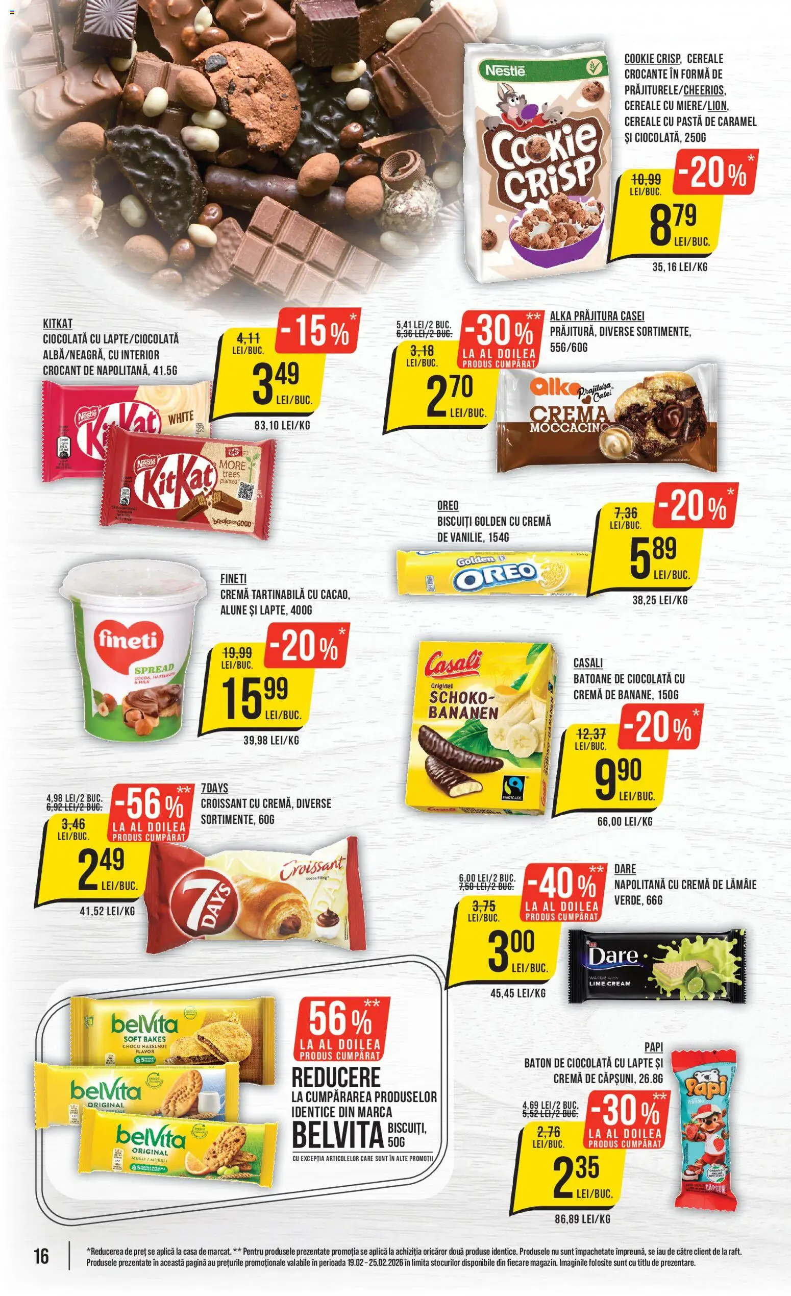 Catalog Mega Image 19 - 24 Februarie 2026 | Pagina 16 | Produse: Lime, Alune, Biscuiți, Lămâie