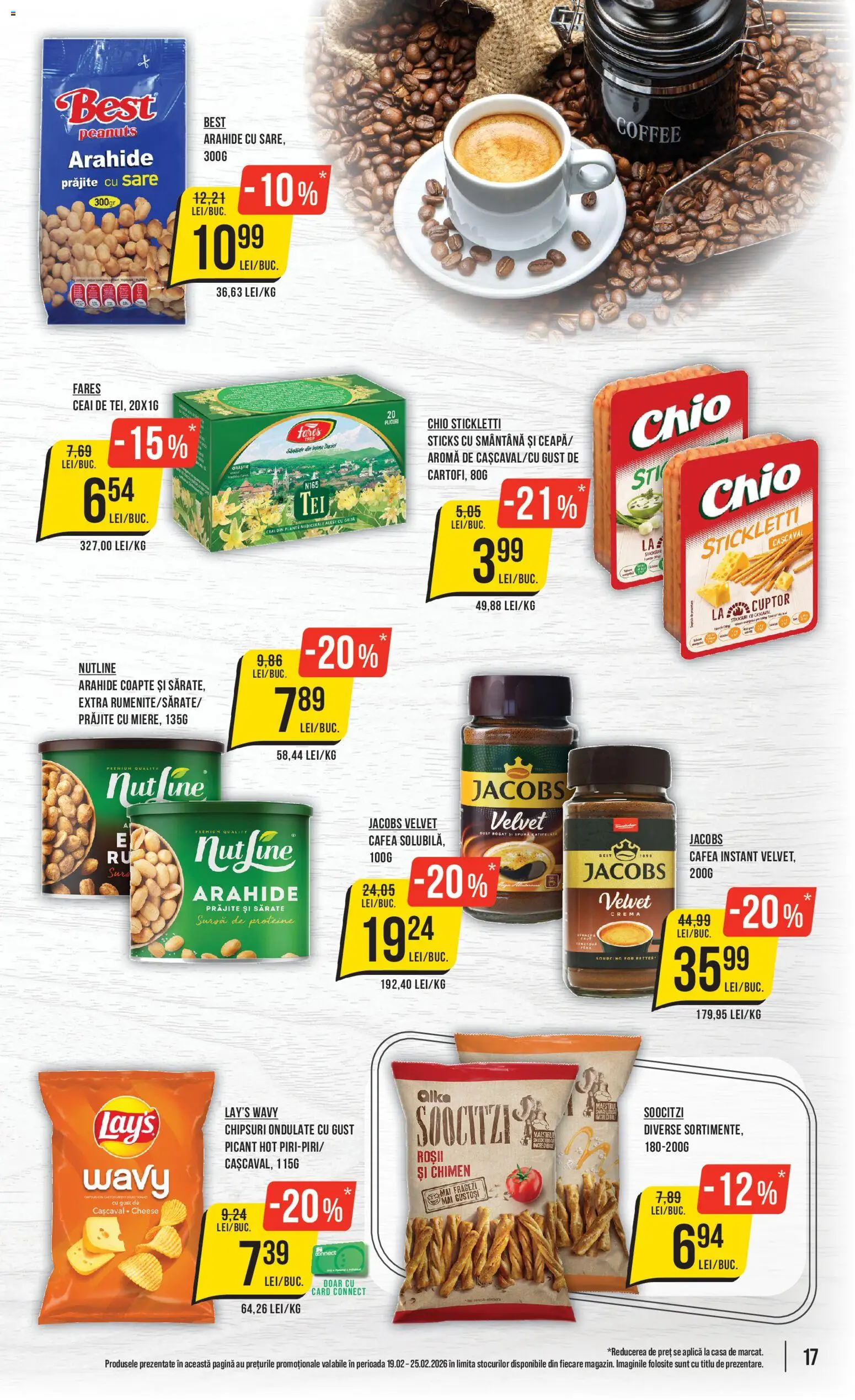 Catalog Mega Image 19 - 24 Februarie 2026 | Pagina 17 | Produse: Arahide, Cafea, Smântână, Sare