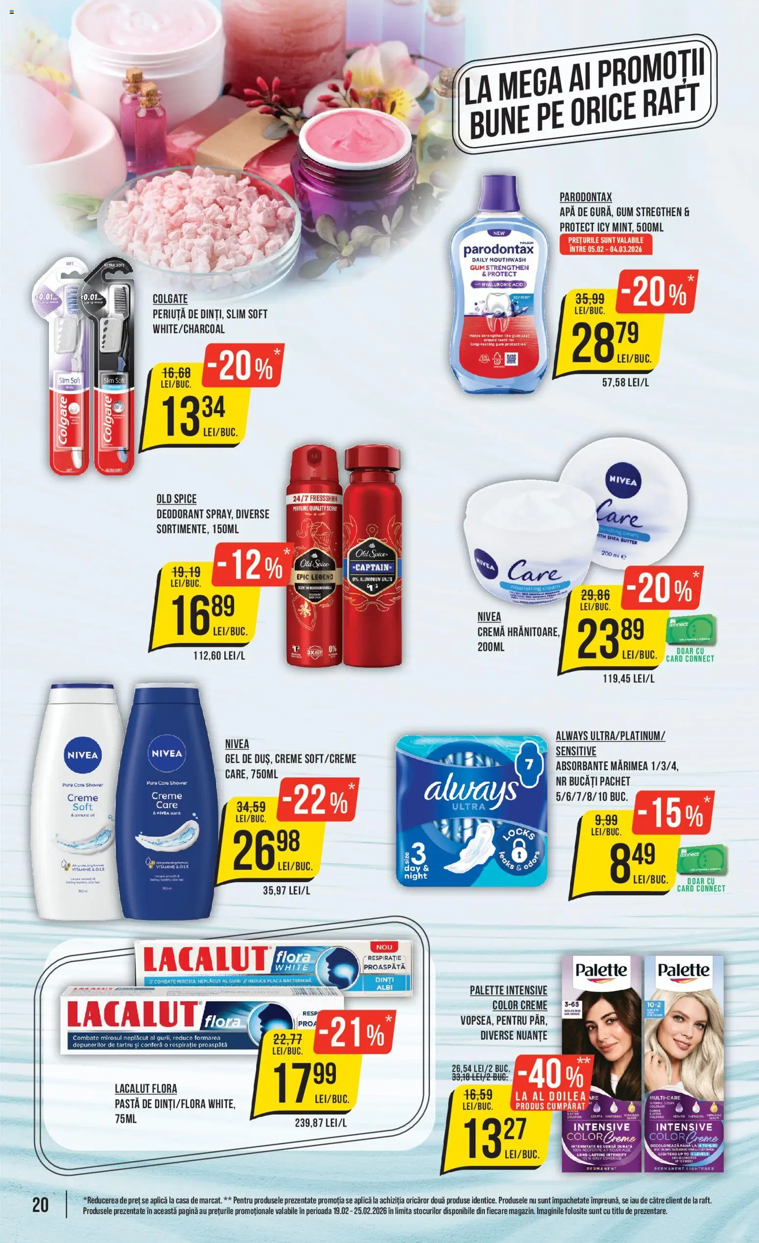 Catalog Mega Image 19 - 24 Februarie 2026 | Pagina 20 | Produse: Raft, Cremă, Deodorant, Apă