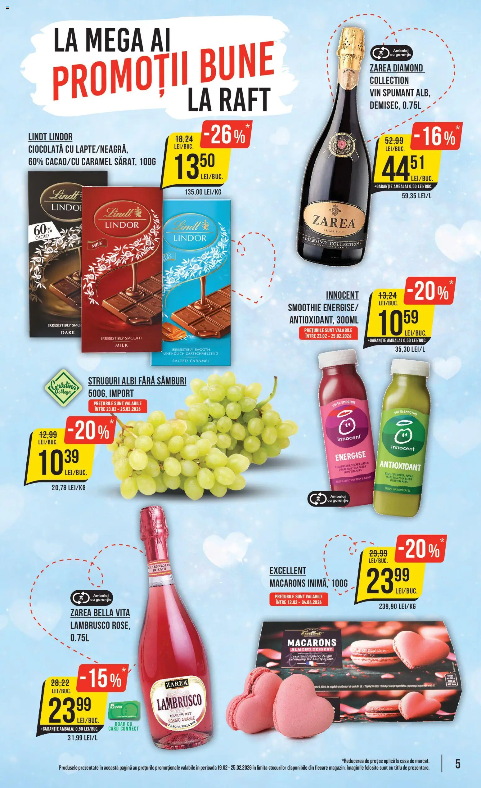 Catalog Mega Image 19 - 24 Februarie 2026 | Pagina 5 | Produse: Struguri, Body, Vin, Macarons