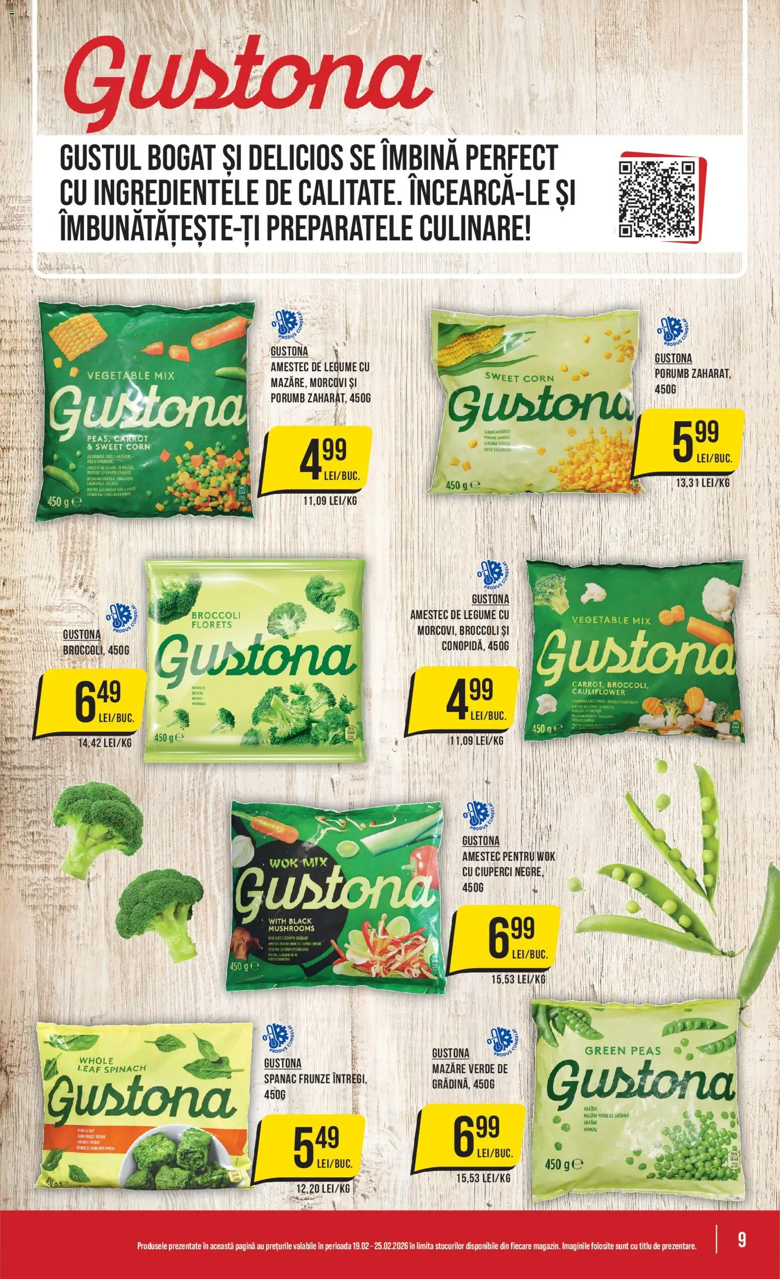 Catalog Mega Image 19 - 24 Februarie 2026 | Pagina 9 | Produse: Mazăre, Ciuperci, Porumb, Legume