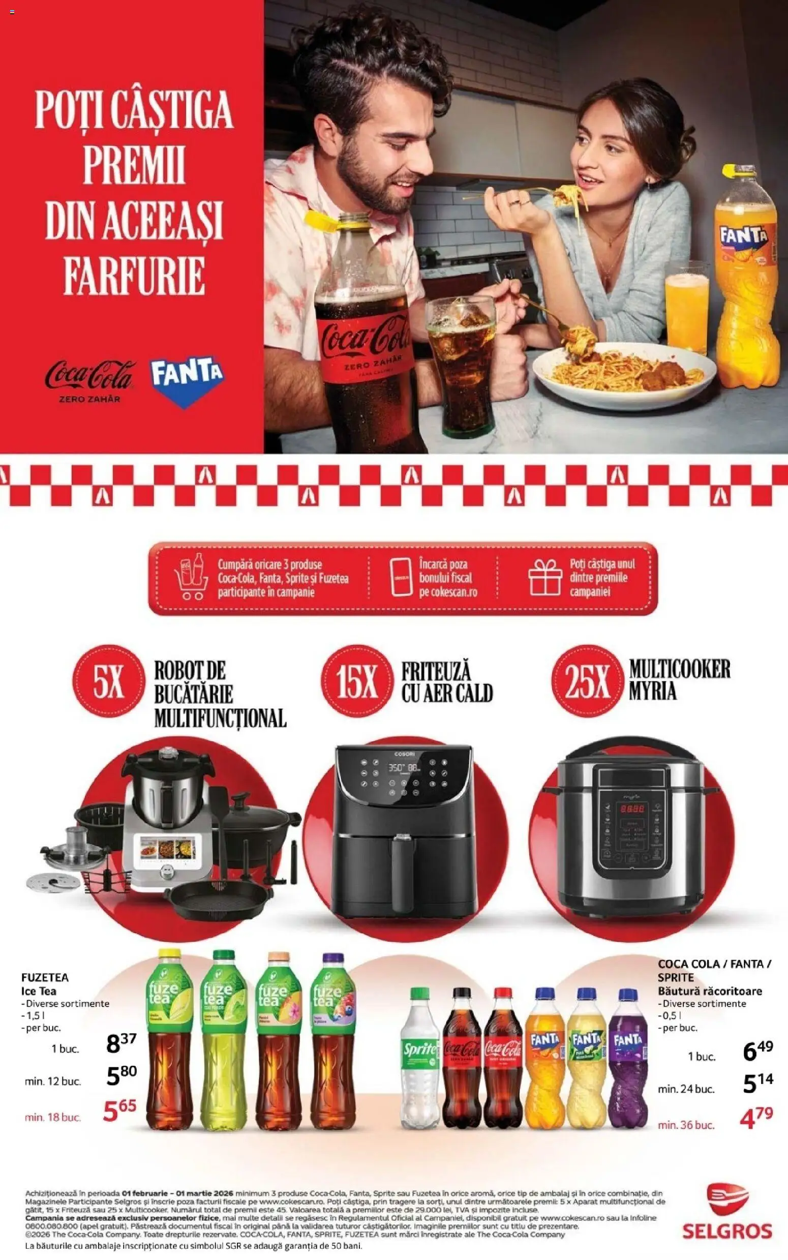 Catalog Selgros 20 Februarie - 4 Martie 2026 | Pagina 16 | Produse: Amerikan servis, Farfurie, Ice tea, Zahăr