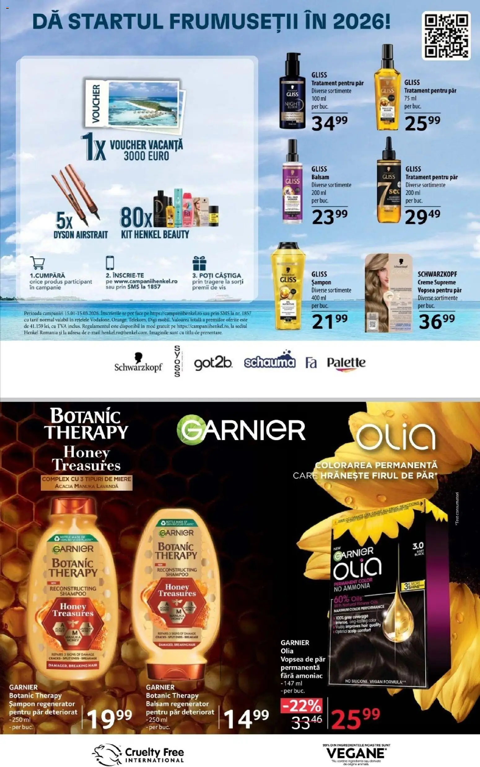 Catalog Selgros 20 Februarie - 4 Martie 2026 | Pagina 23 | Produse: Tratament pentru păr, Șampon, Balsam, Vopsea de păr