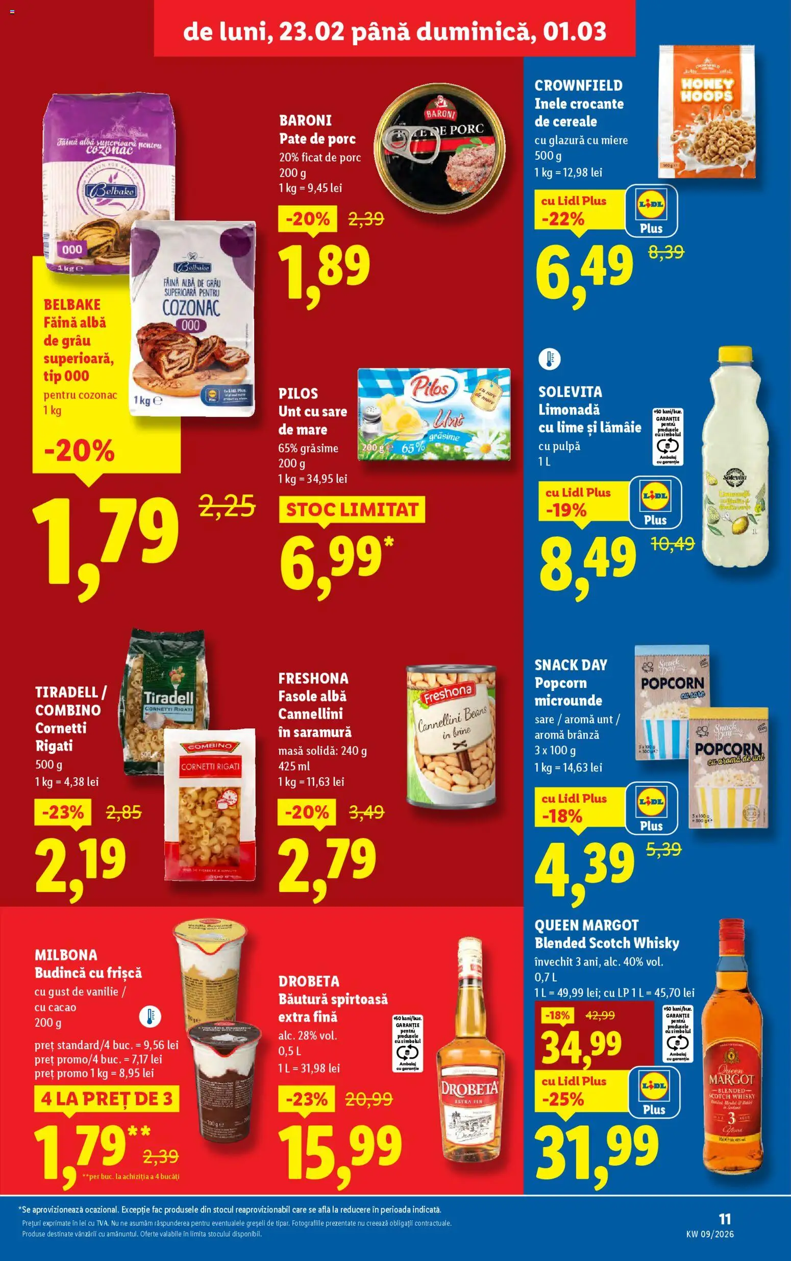 Catalog LIDL 23 - 28 Februarie 2026 | Pagina 11 | Produse: Lime, Sıcak su torbası, Masă, Cam suyu