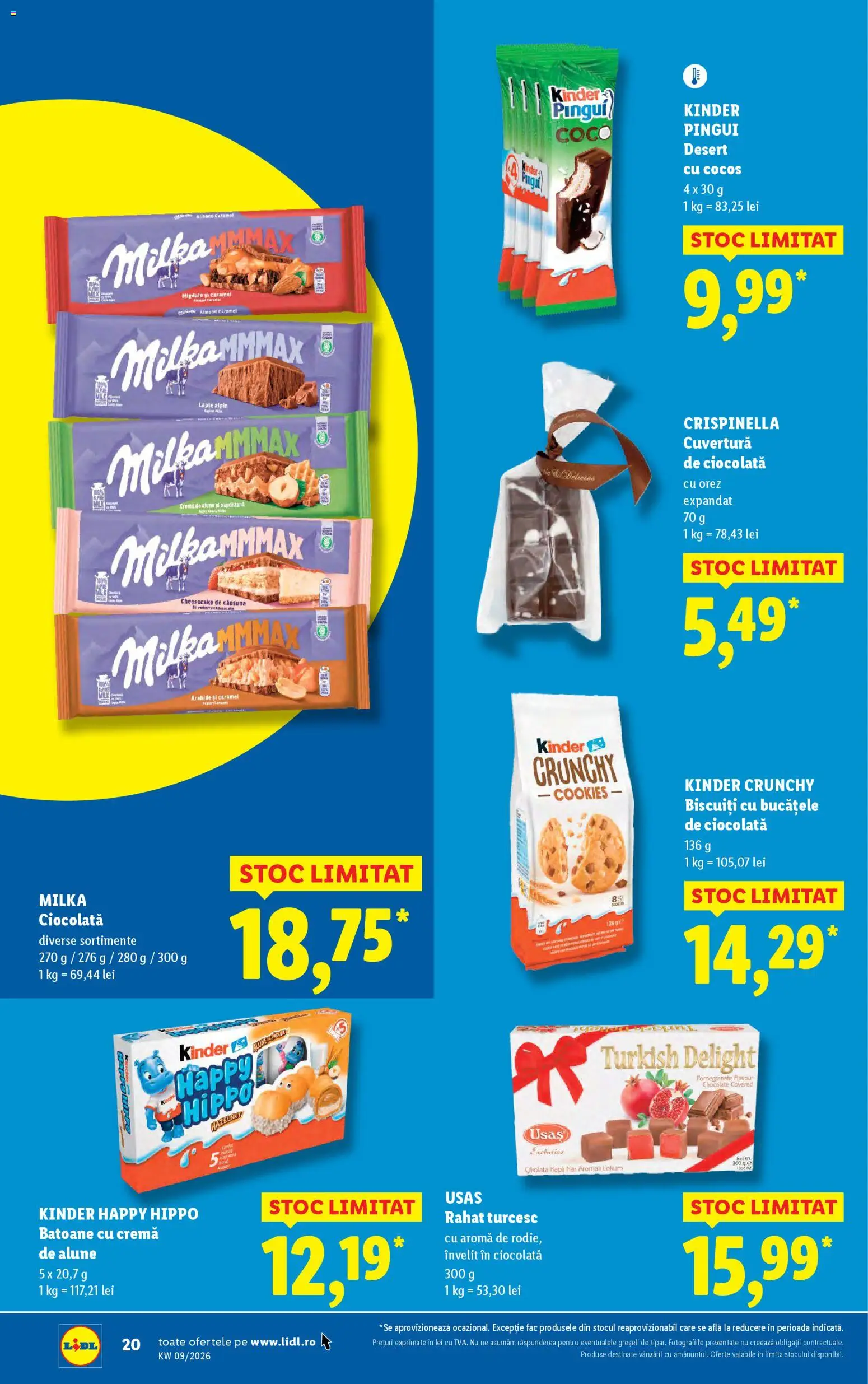 Catalog LIDL 23 - 28 Februarie 2026 | Pagina 20 | Produse: Cuvertură, Arahide, Alune, Lapte