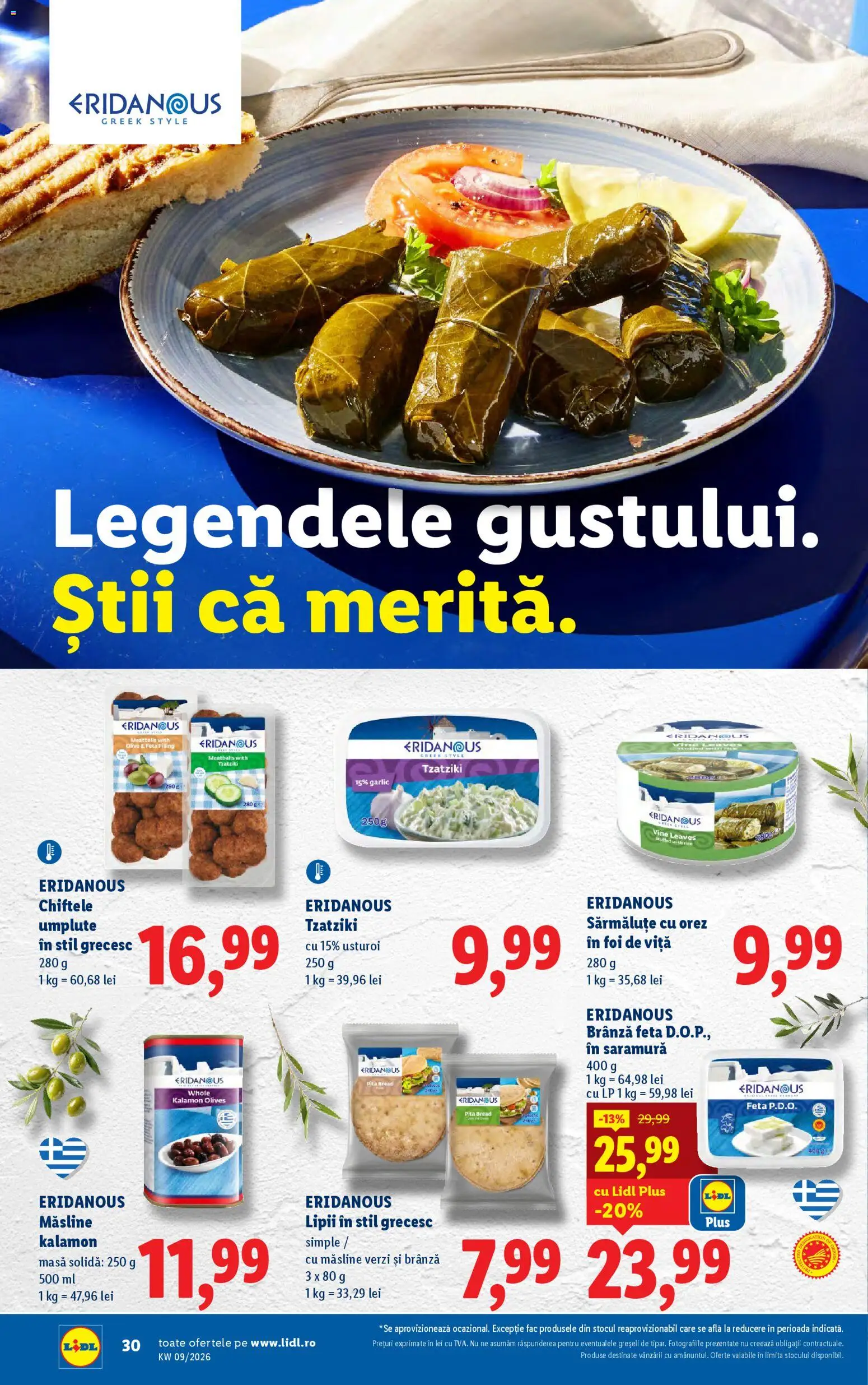 Catalog LIDL 23 - 28 Februarie 2026 | Pagina 30 | Produse: Delgeç, Brânză, Orez, Chiftele