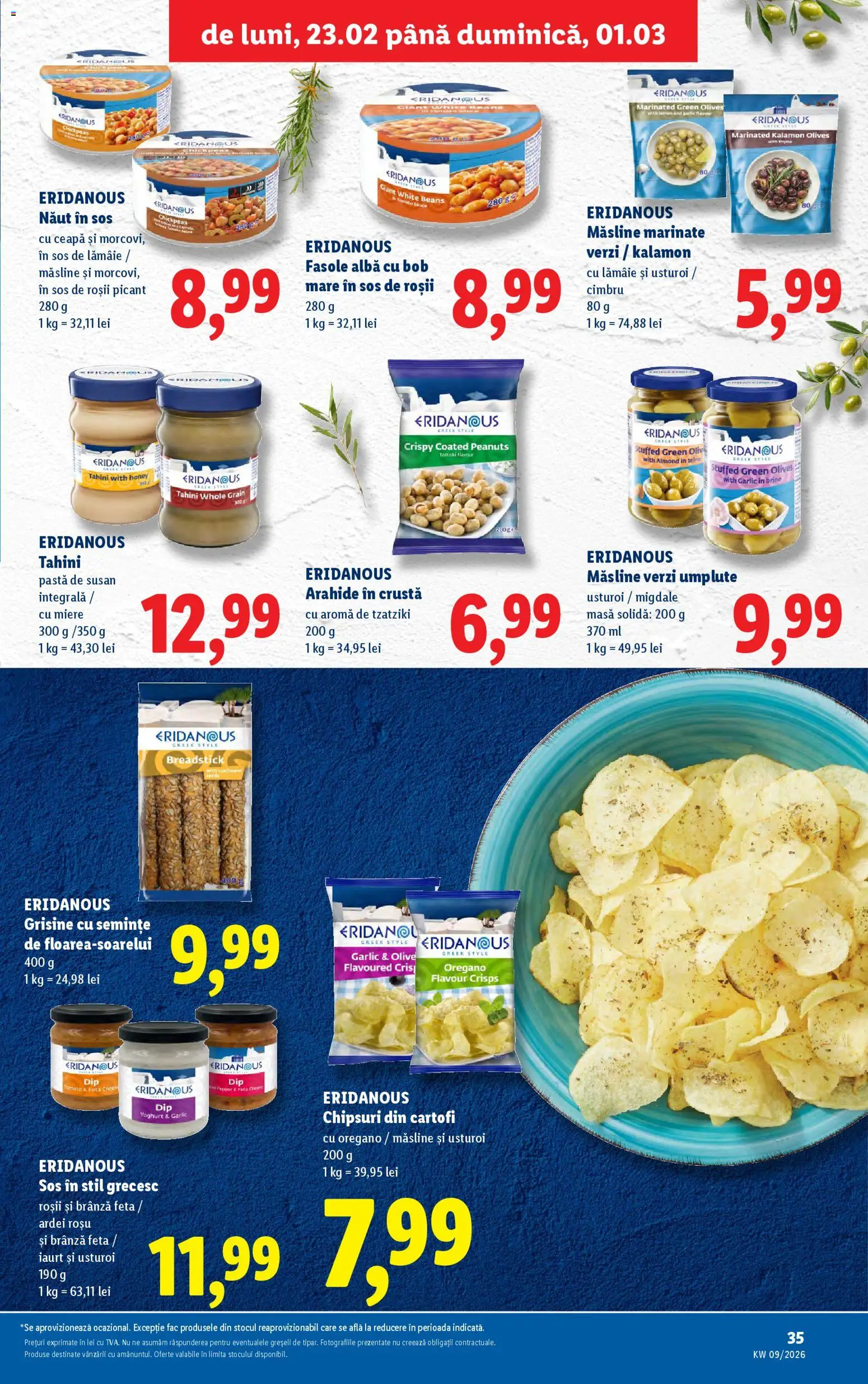 Catalog LIDL 23 - 28 Februarie 2026 | Pagina 35 | Produse: Masă, Brokoli, Fasole albă, Cartofi