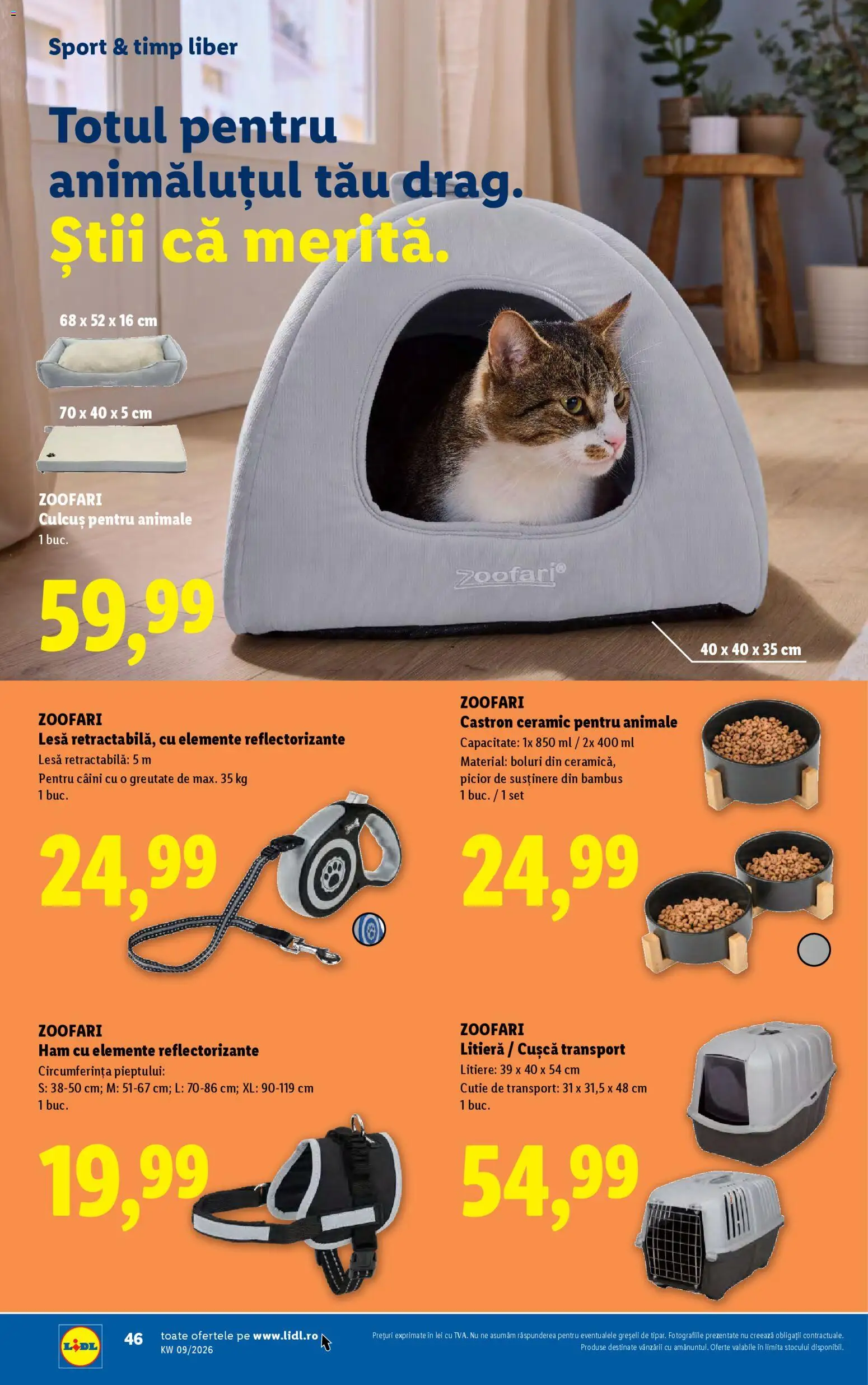 Catalog LIDL 23 - 28 Februarie 2026 | Pagina 46 | Produse: Cutie, Yaşlı Köpek Konservesi