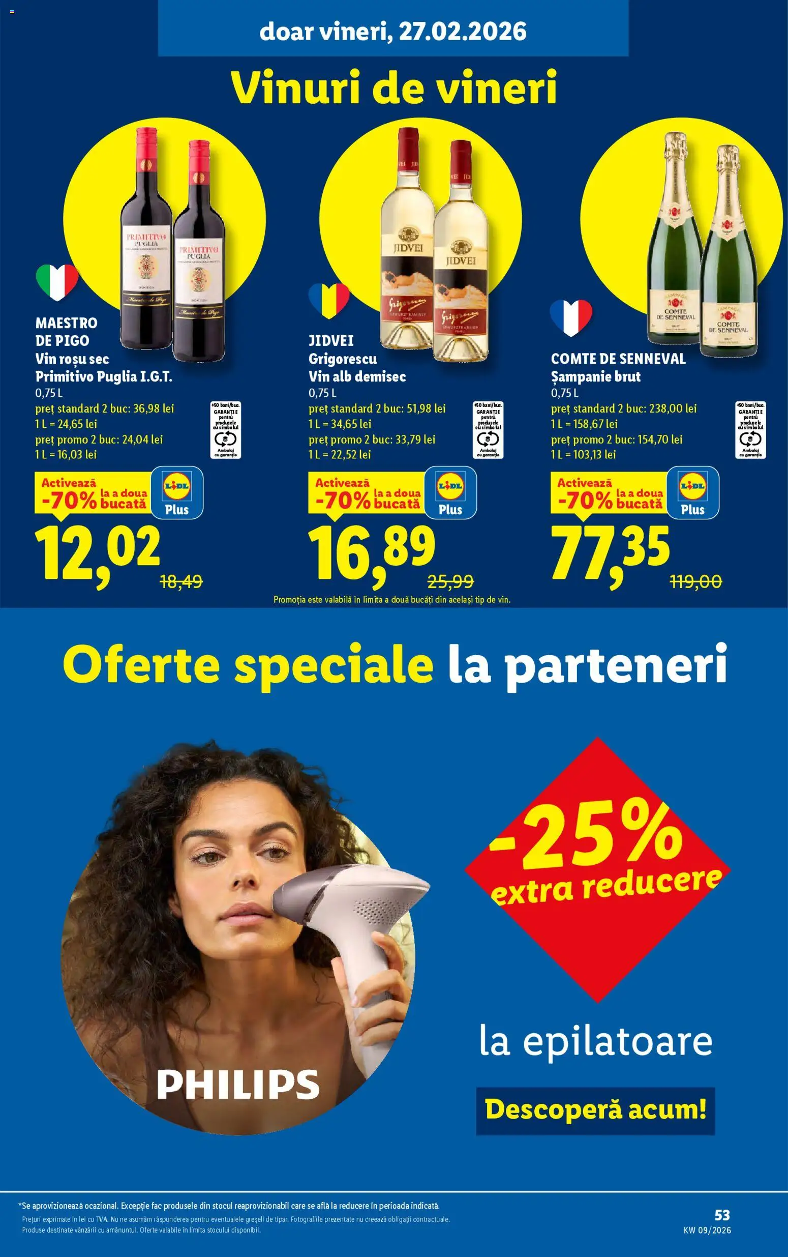 Catalog LIDL 23 - 28 Februarie 2026 | Pagina 53 | Produse: Enginar, Epilator, Vin