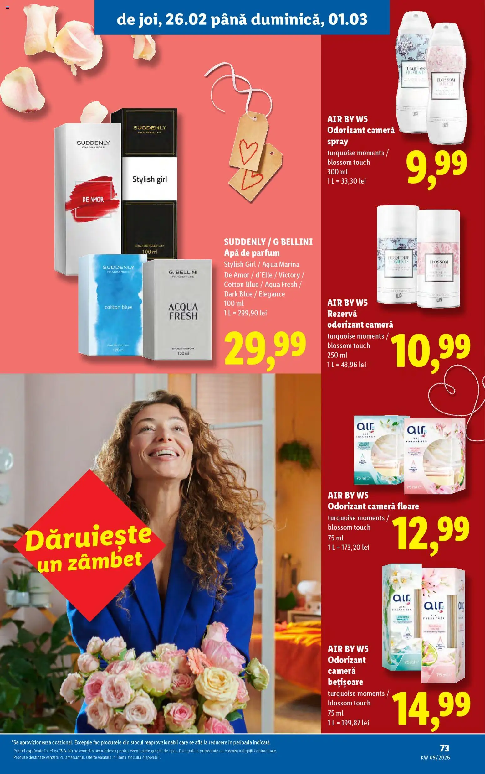 Catalog LIDL 23 - 28 Februarie 2026 | Pagina 73 | Produse: Apă de parfum, Cameră, Parfum, Apă