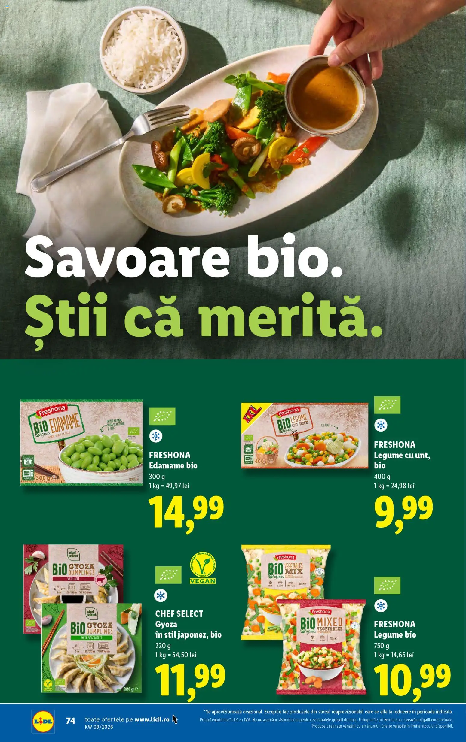 Catalog LIDL 23 - 28 Februarie 2026 | Pagina 74 | Produse: Şerit ödül, Masaüstü kılıfı, Unt, Legume