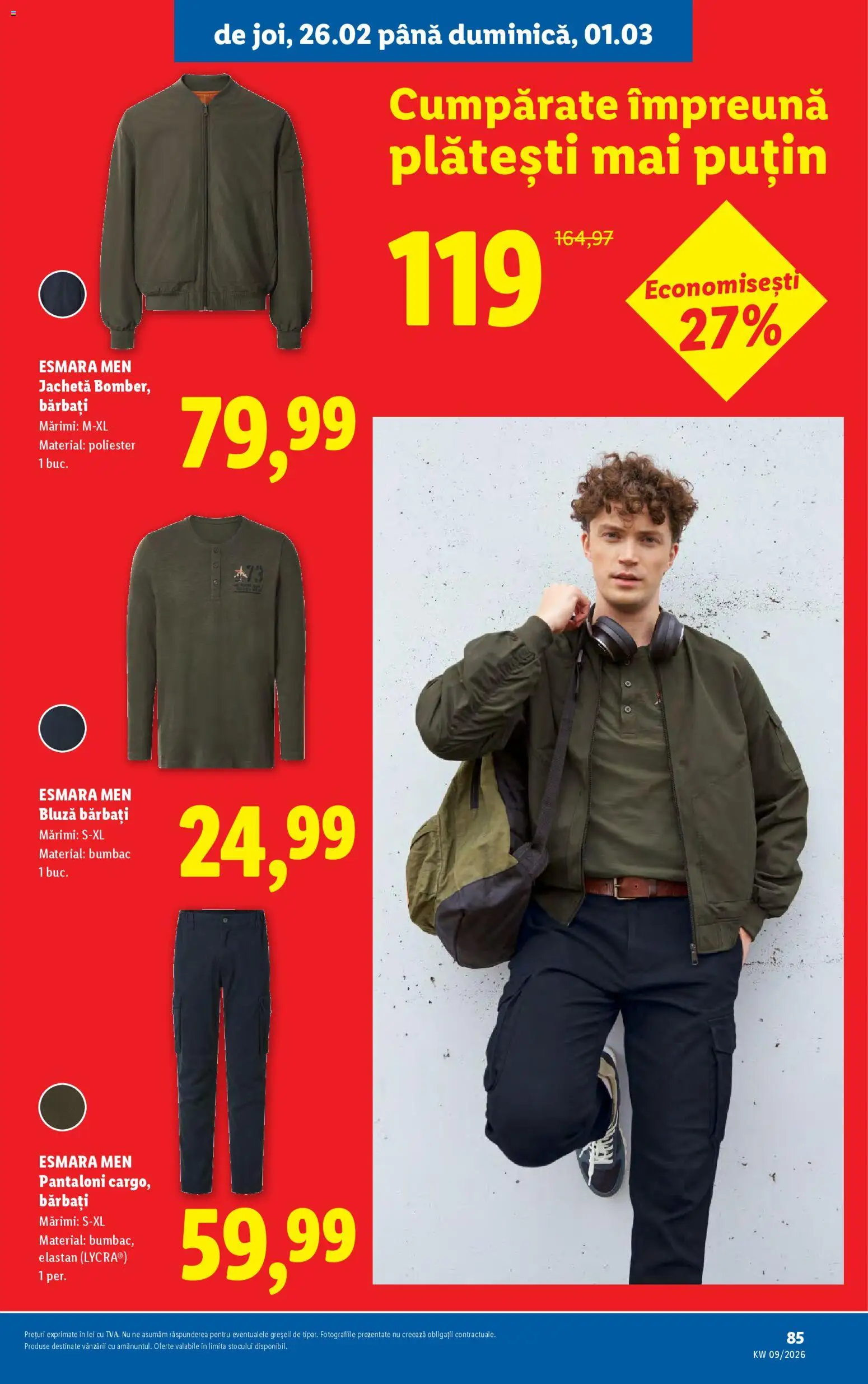 Catalog LIDL 23 - 28 Februarie 2026 | Pagina 85 | Produse: Jachetă, Bluză, Pantaloni