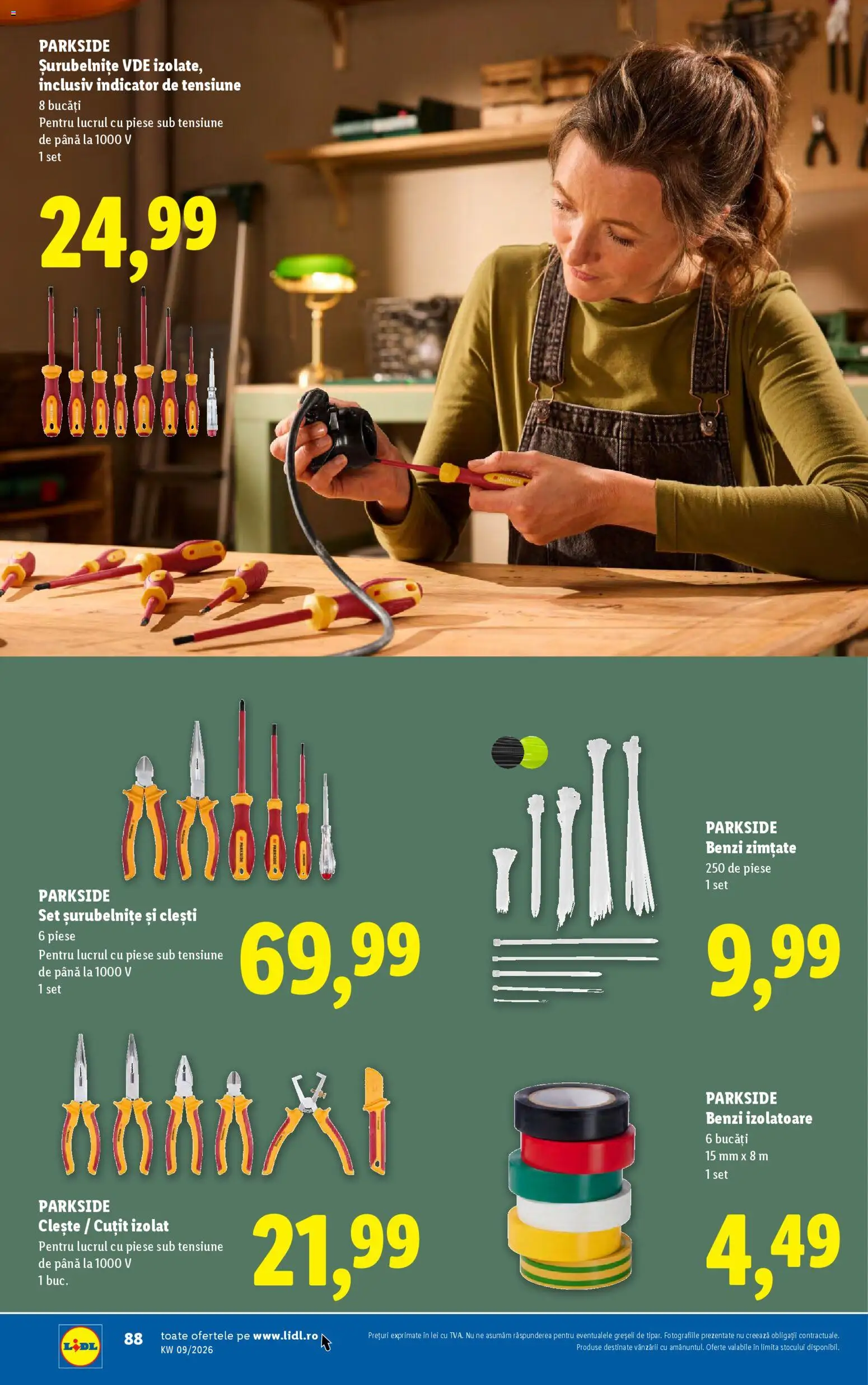 Catalog LIDL 23 - 28 Februarie 2026 | Pagina 88 | Produse: Clește, Cuțit