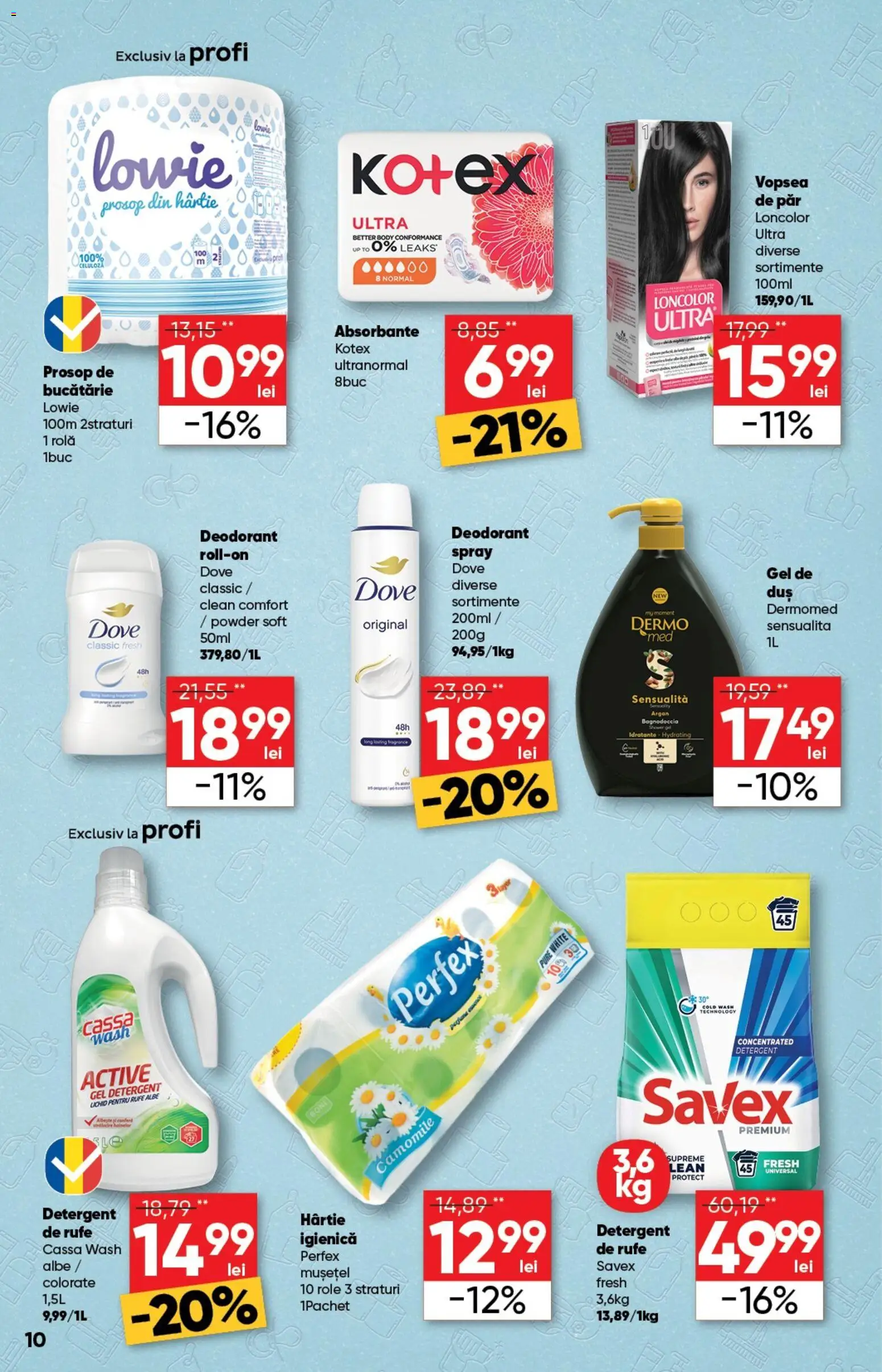 Catalog Profi 18 Februarie - 2 Martie 2026 | Pagina 10 | Produse: Pomelo, Body, Role, Absorbante
