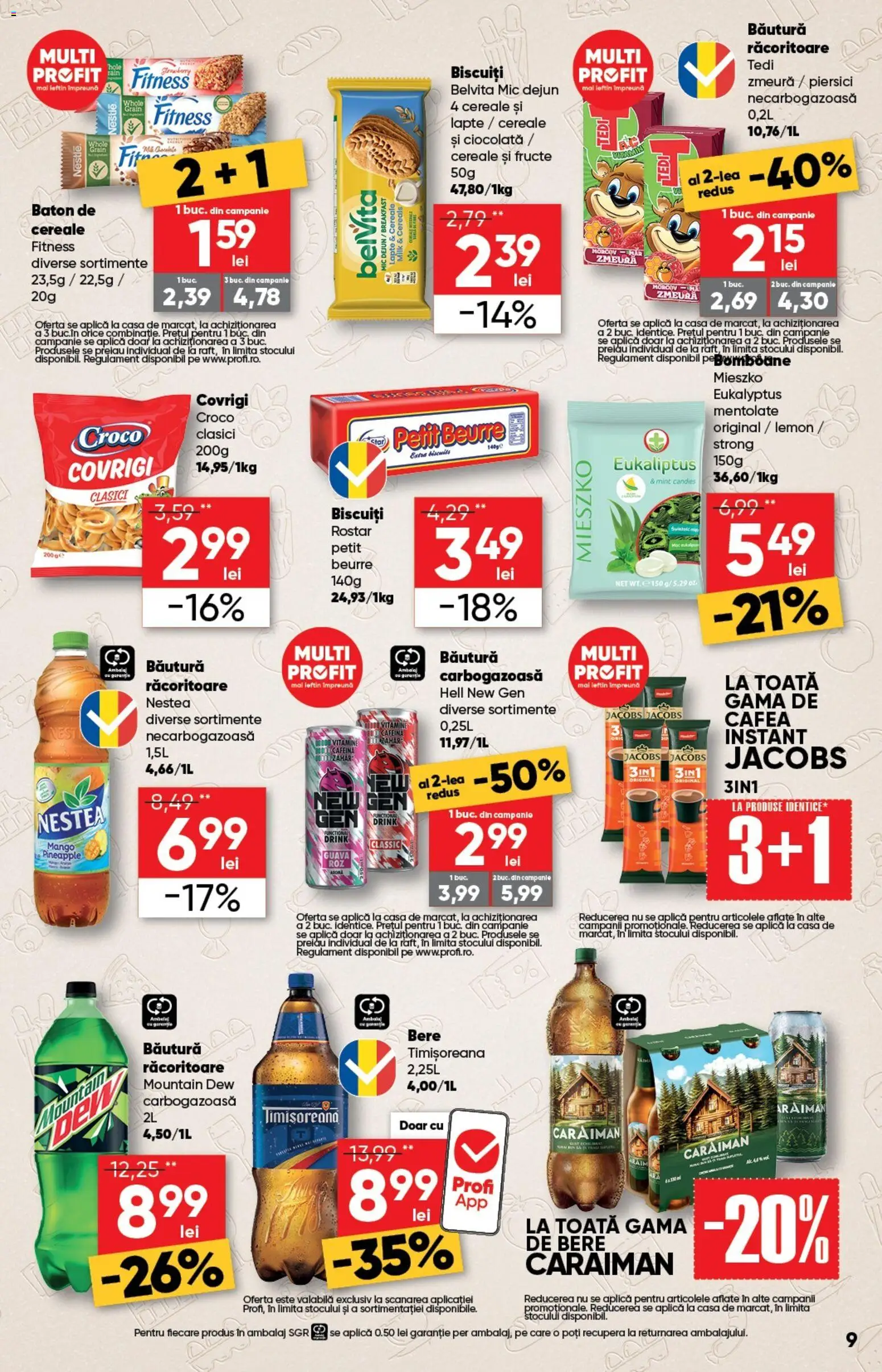 Catalog Profi 18 Februarie - 2 Martie 2026 | Pagina 9 | Produse: Köpek çiti, Ciocolată, Fructe, Mango