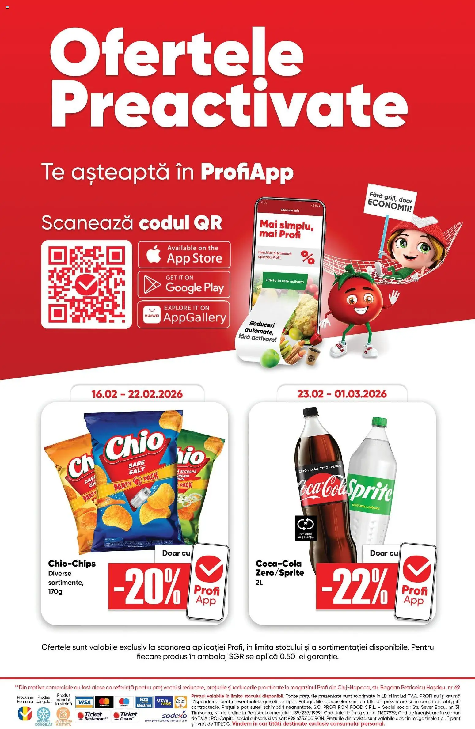 Catalog Profi 18 Februarie - 2 Martie 2026 | Pagina 8 | Produse: Rom, Ceapă, Sare, Lămâie