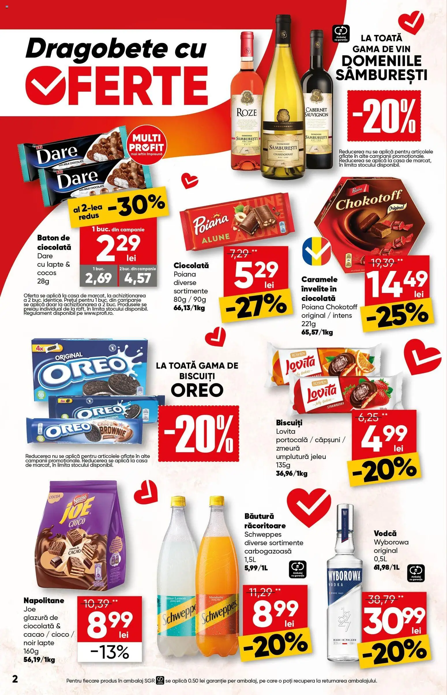 Catalog Profi 18 Februarie - 2 Martie 2026 | Pagina 2 | Produse: Zmeură, Su ısıtıcı, Lapte, Cremă