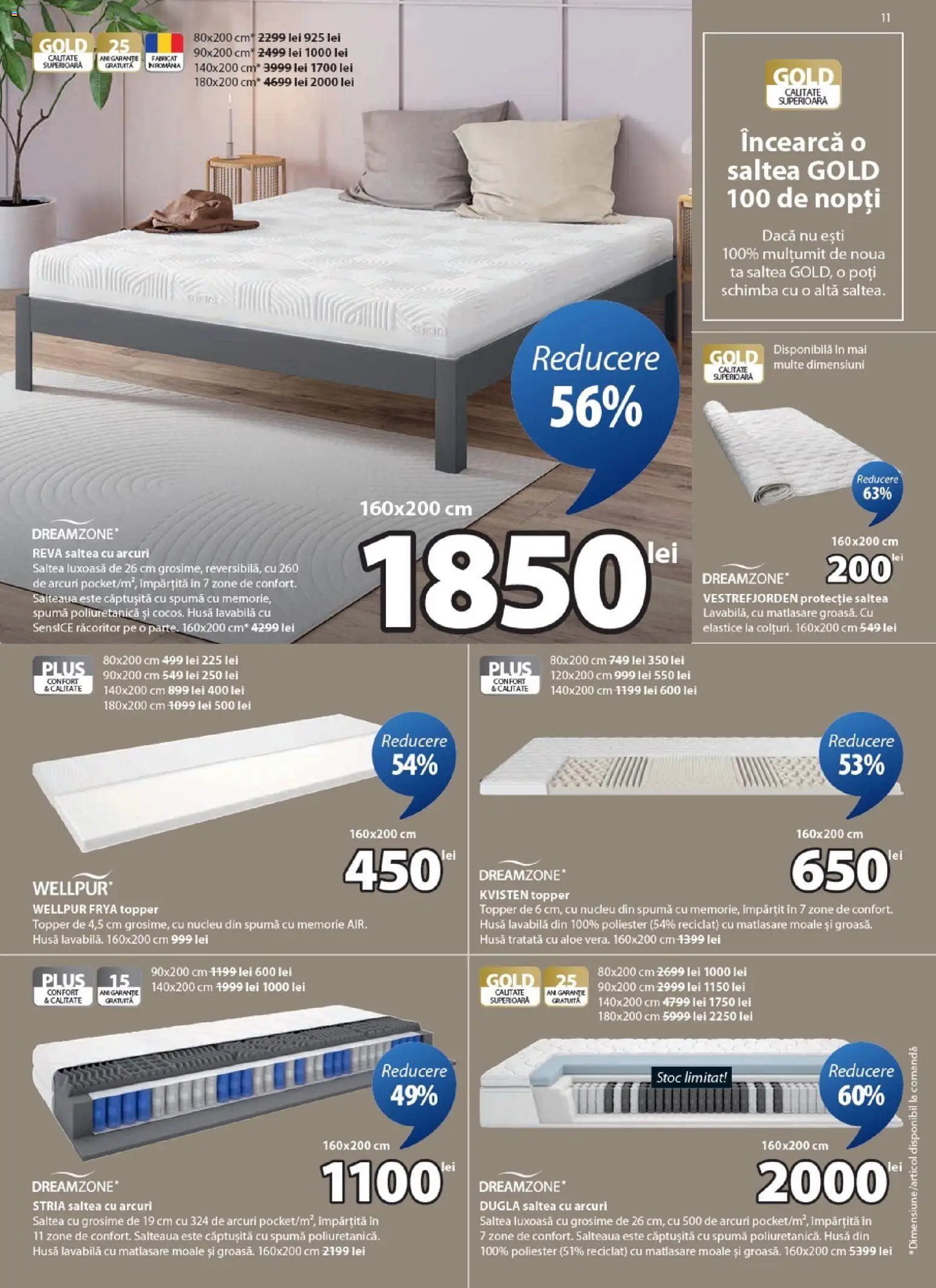 Catalog JYSK 23 Februarie - 23 Martie 2026 | Pagina 11 | Produse: Memorie, Saltea, Topper, Türk kahvesi öğütme değirmeni