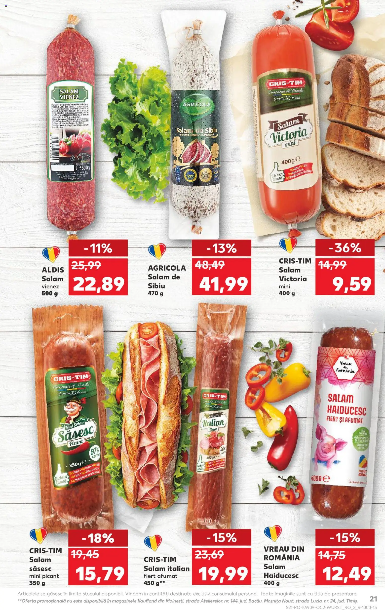 Catalog Kaufland 25 Februarie - 2 Martie 2026 | Pagina 21 | Produse: Salam