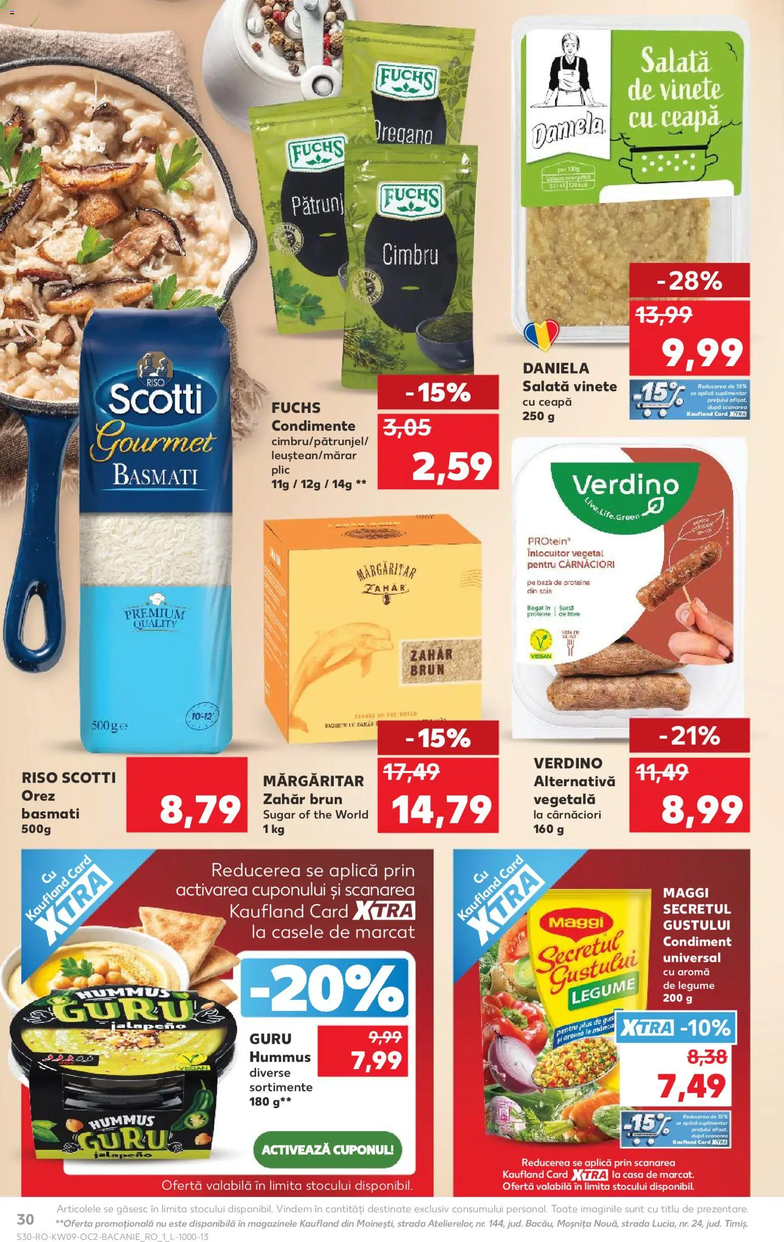 Catalog Kaufland 25 Februarie - 2 Martie 2026 | Pagina 30 | Produse: Masaüstü kılıfı, Orez, Legume, Zahăr