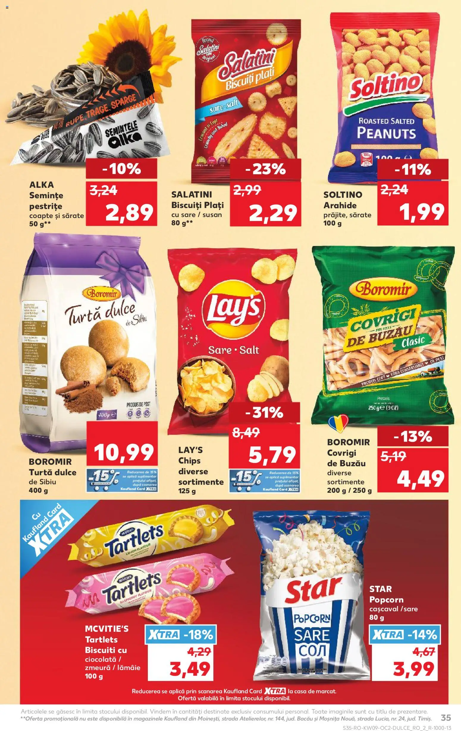 Catalog Kaufland 25 Februarie - 2 Martie 2026 | Pagina 35 | Produse: Zmeură, Cort, Biscuiți, Turtă dulce