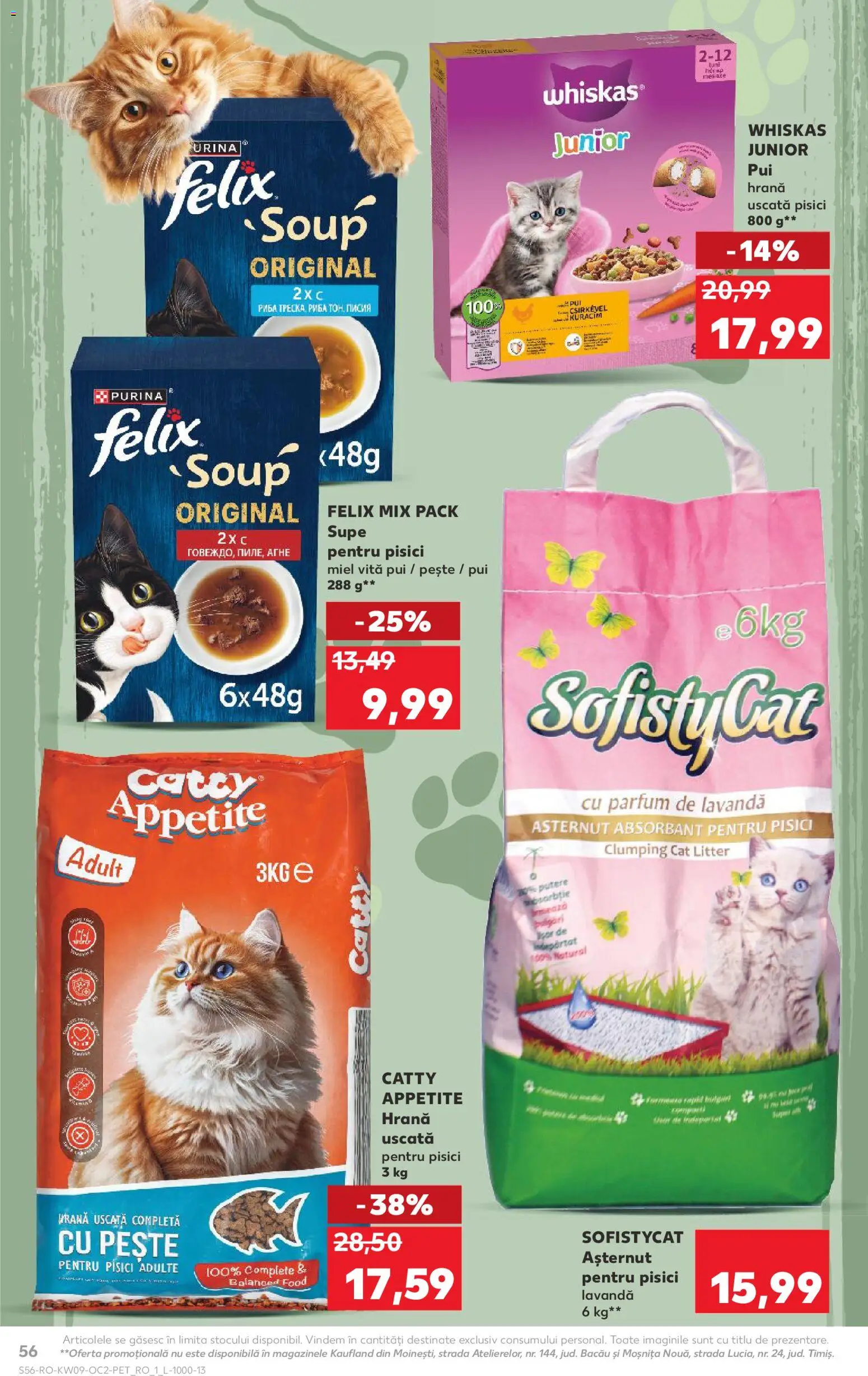 Catalog Kaufland 25 Februarie - 2 Martie 2026 | Pagina 56 | Produse: Hacıyatmaz Kedi Oyuncağı, Parfum, Pește