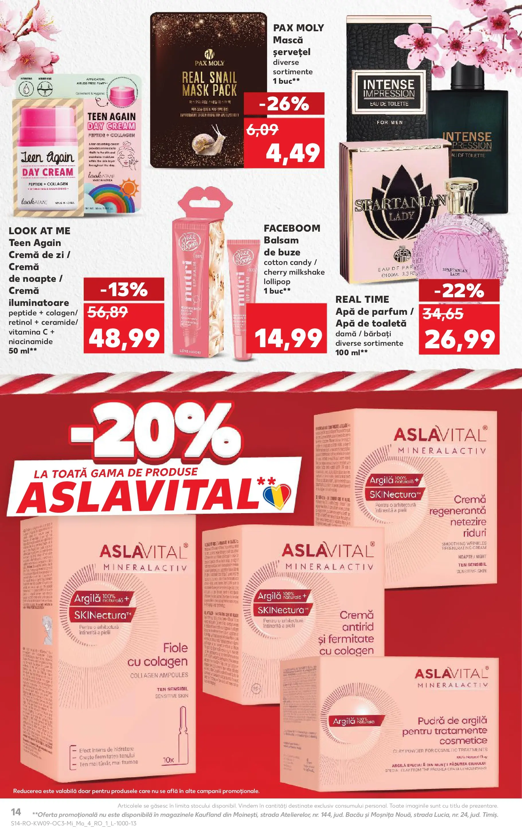 Catalog Kaufland 25 Februarie - 2 Martie 2026 | Pagina 14 | Produse: Cremă de noapte, Parfum, Pudră, Apă