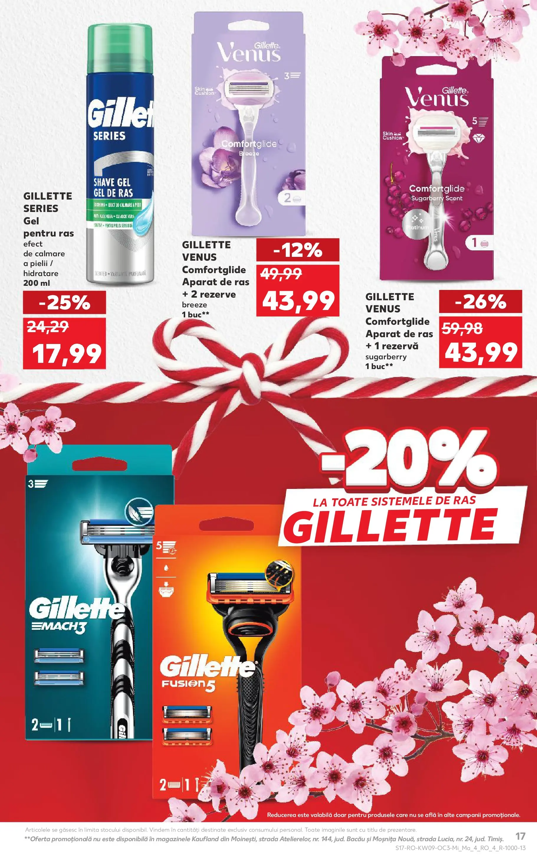 Catalog Kaufland 25 Februarie - 2 Martie 2026 | Pagina 17 | Produse: Gel de ras, Aparat De Ras, Aloe vera