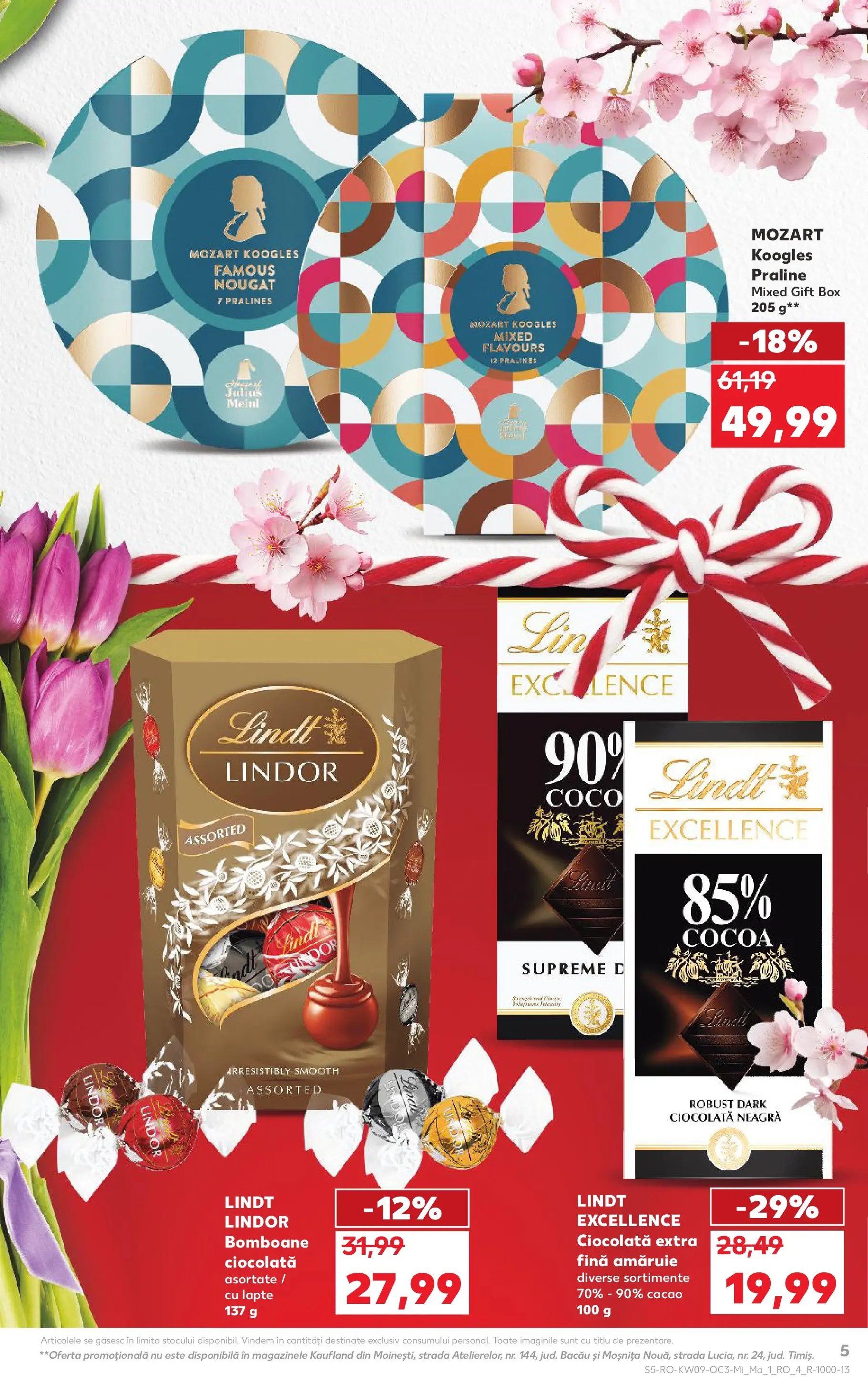 Catalog Kaufland 25 Februarie - 2 Martie 2026 | Pagina 5 | Produse: Praline, Lapte, Ciocolată, Bomboane