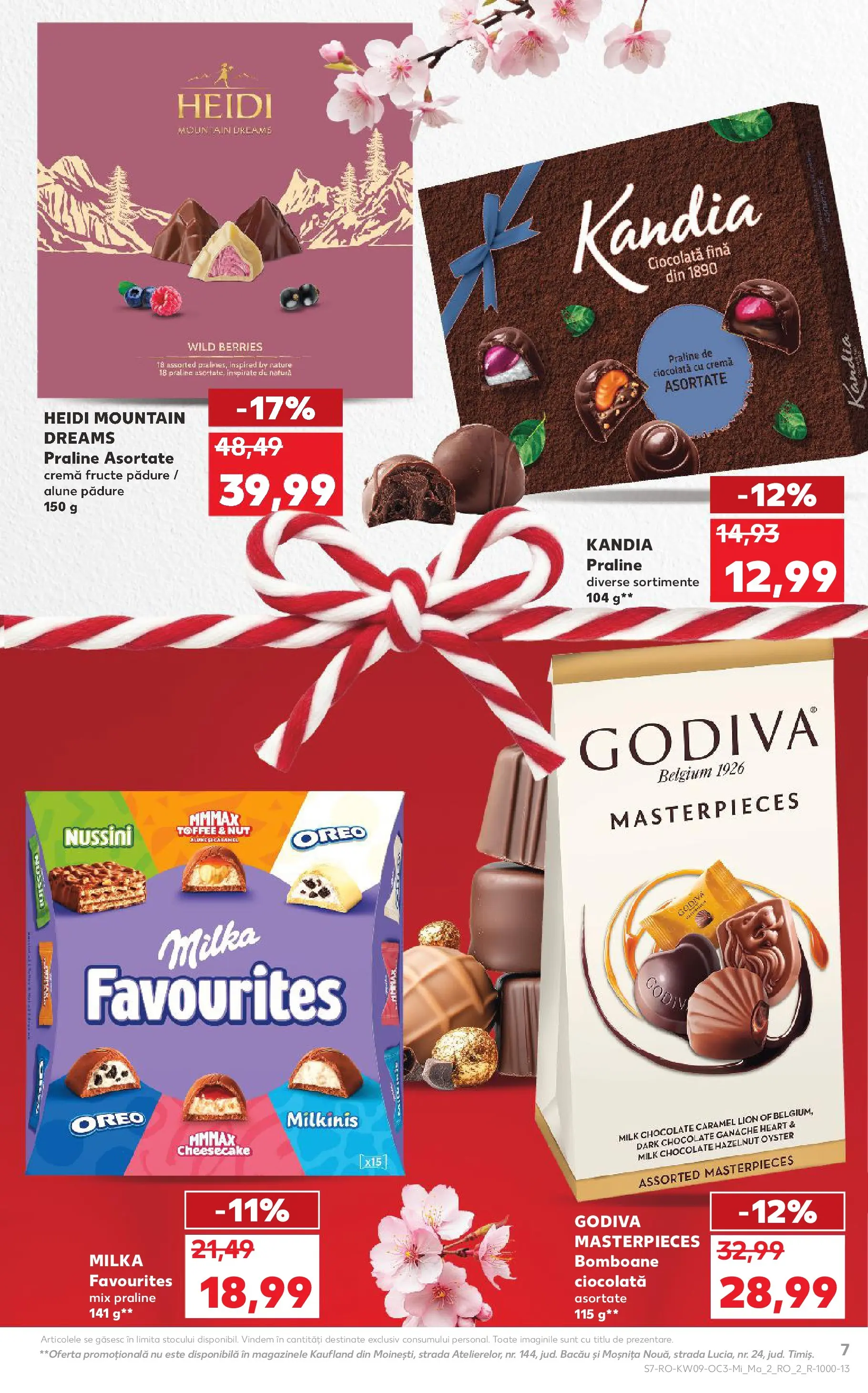 Catalog Kaufland 25 Februarie - 2 Martie 2026 | Pagina 7 | Produse: Alune, Praline, Ciocolată, Bomboane