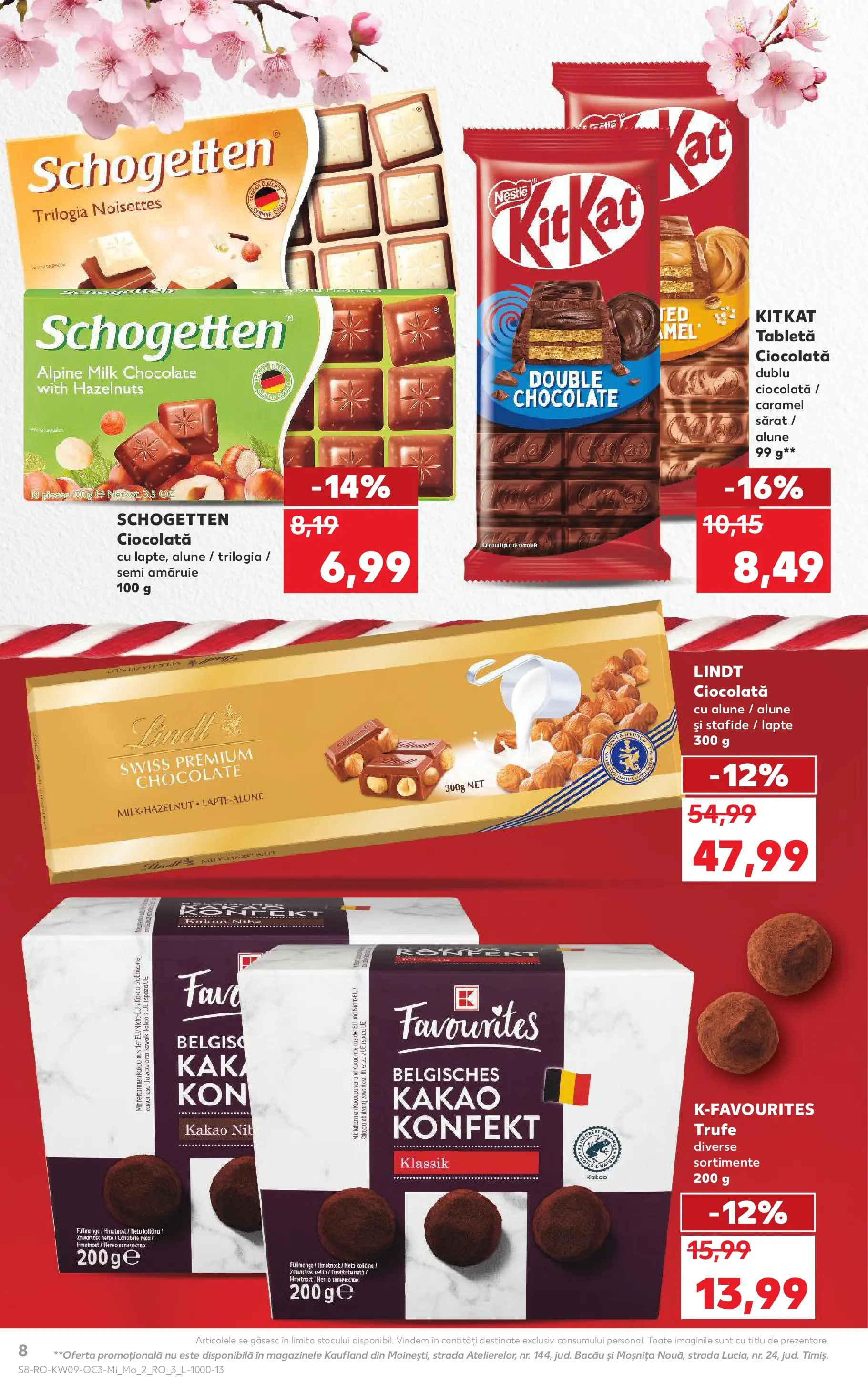 Catalog Kaufland 25 Februarie - 2 Martie 2026 | Pagina 8 | Produse: Tabletă, Lapte, Ciocolată, Stafide