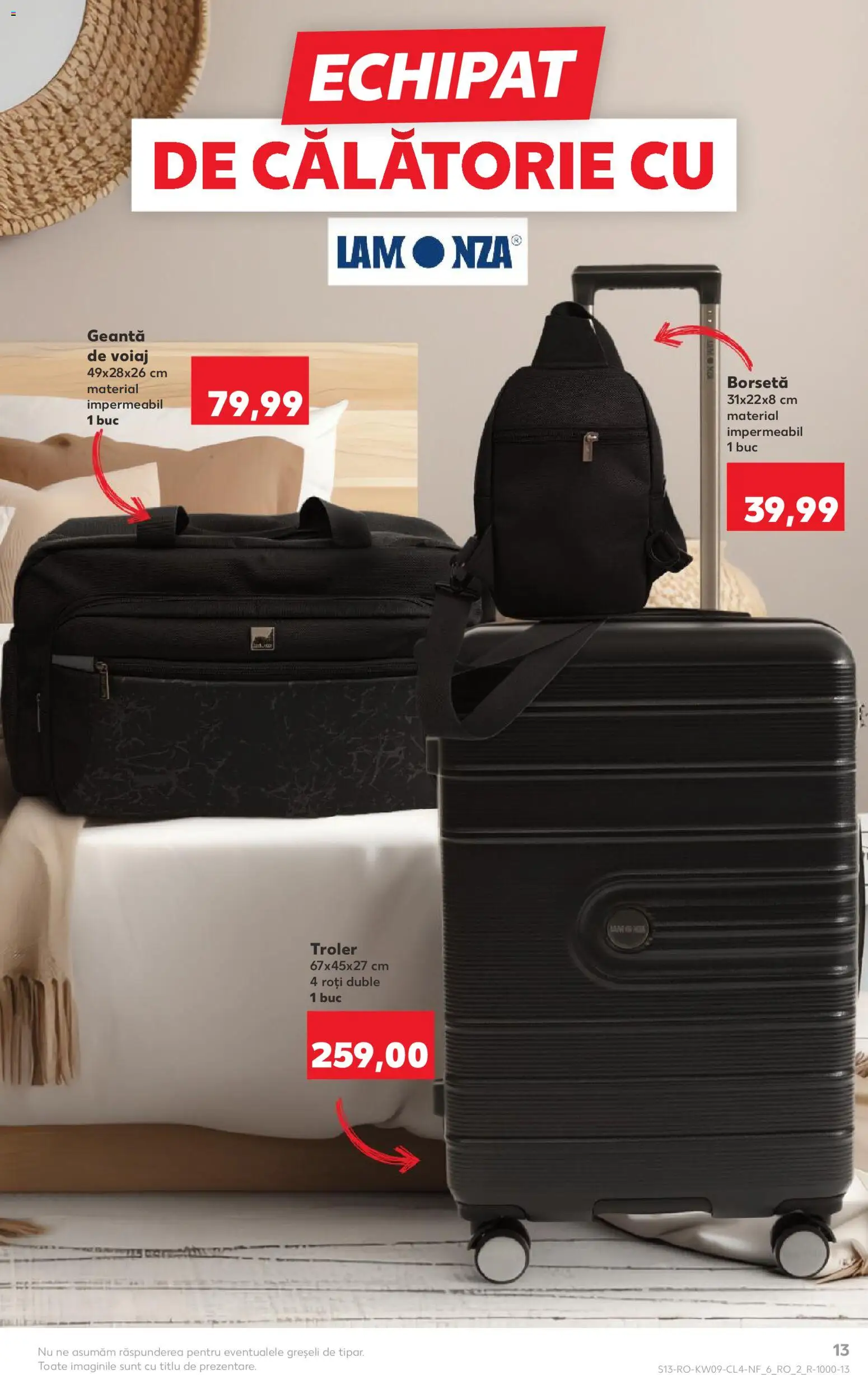 Catalog Kaufland 25 Februarie - 2 Martie 2026 | Pagina 13 | Produse: Geantă de voiaj, Geantă