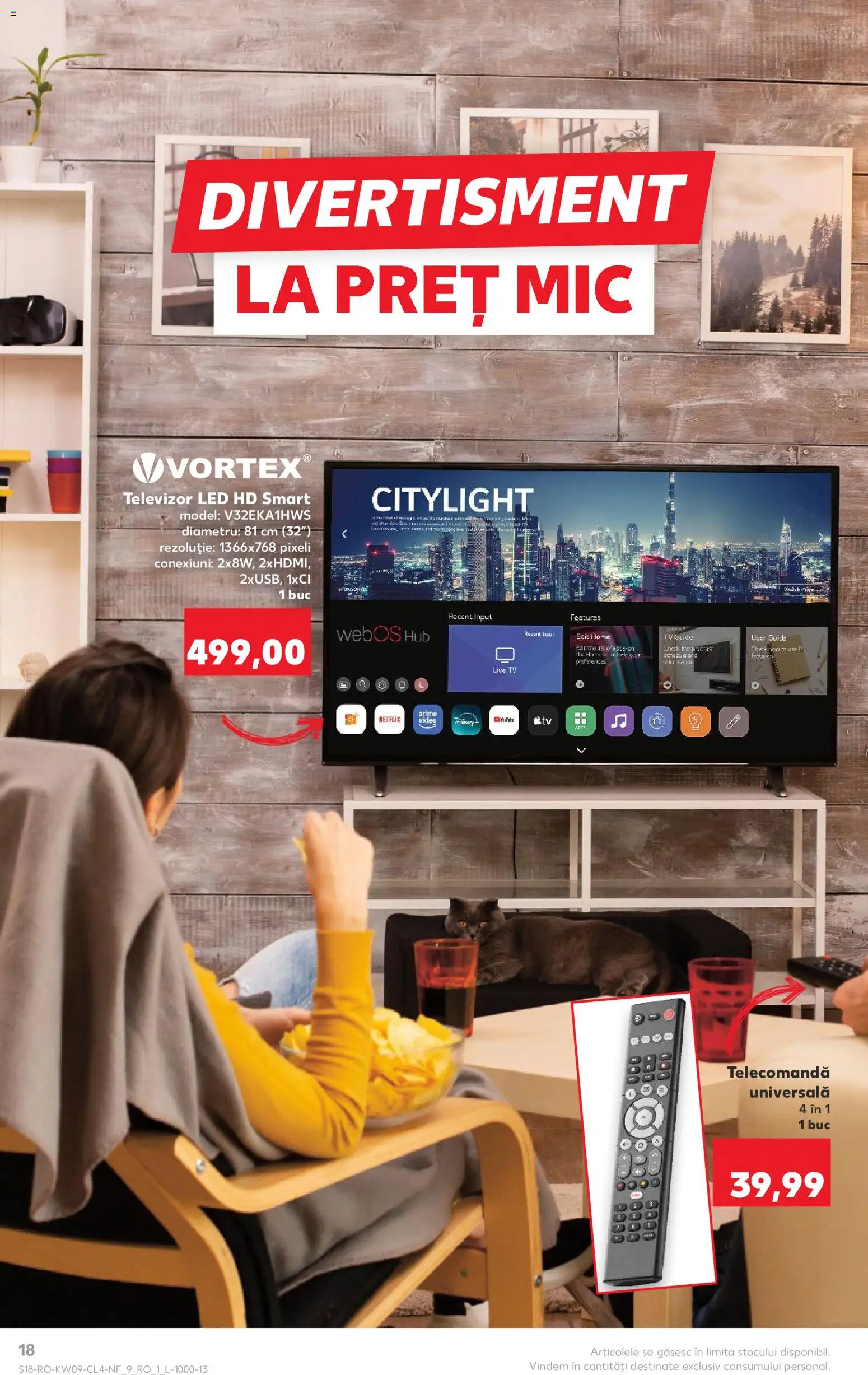 Catalog Kaufland 25 Februarie - 2 Martie 2026 | Pagina 18 | Produse: Vestiyer, Televizor, Babak