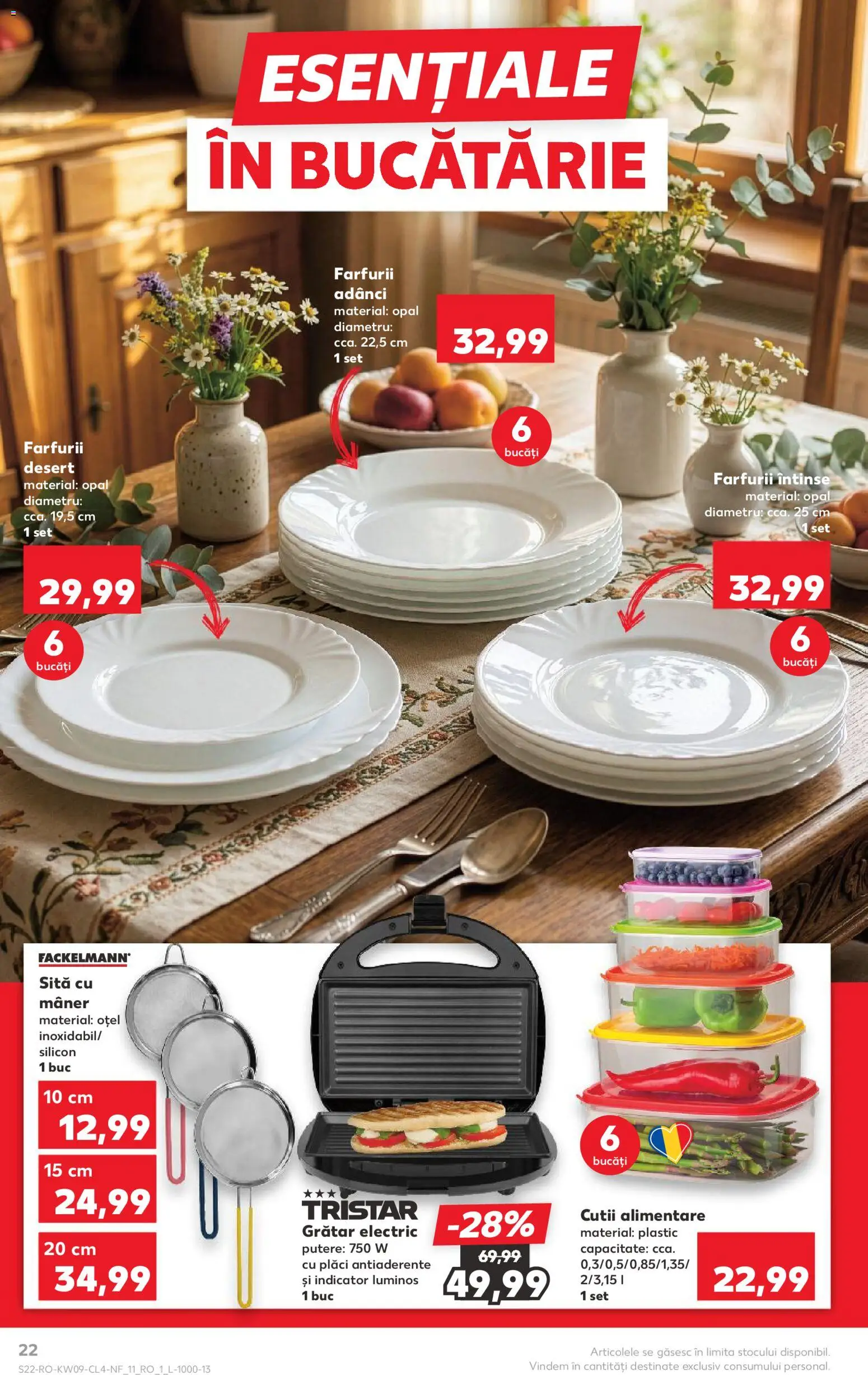 Catalog Kaufland 25 Februarie - 2 Martie 2026 | Pagina 22 | Produse: Grill, Sită, Grătar, Mâner