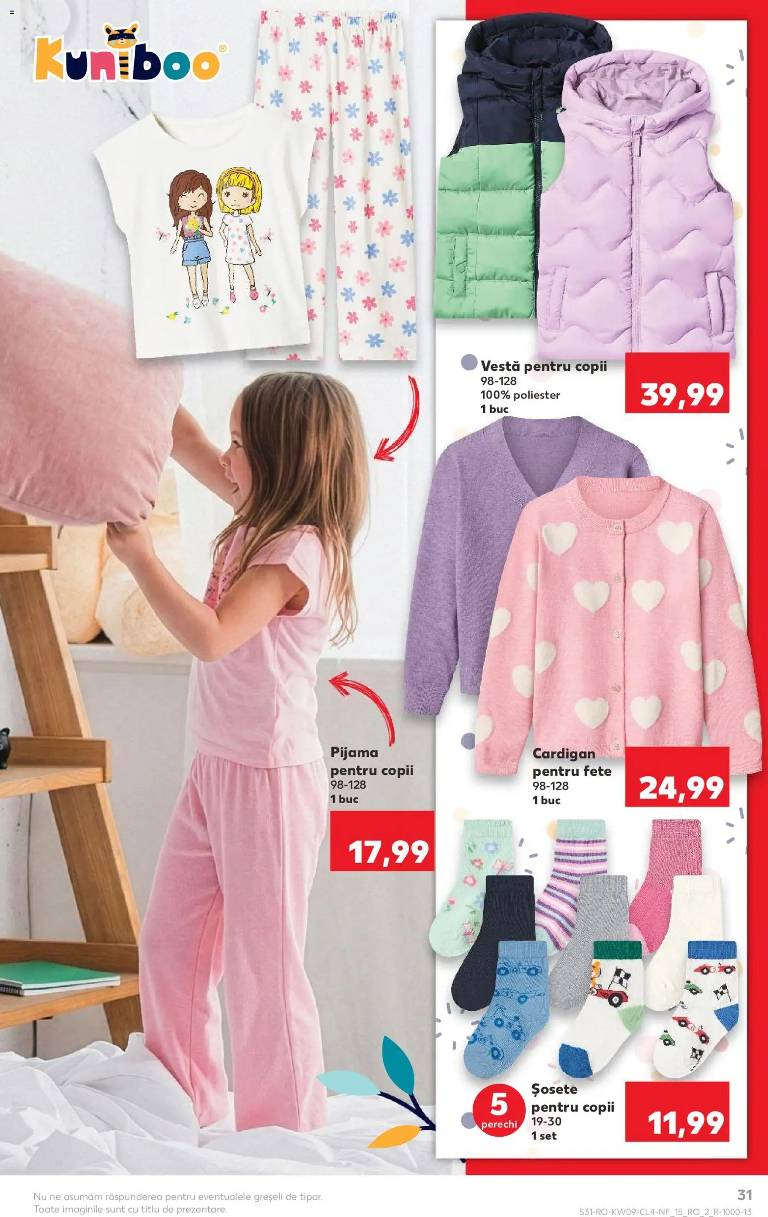 Catalog Kaufland 25 Februarie - 2 Martie 2026 | Pagina 31 | Produse: Cardigan, Vestă, Șosete
