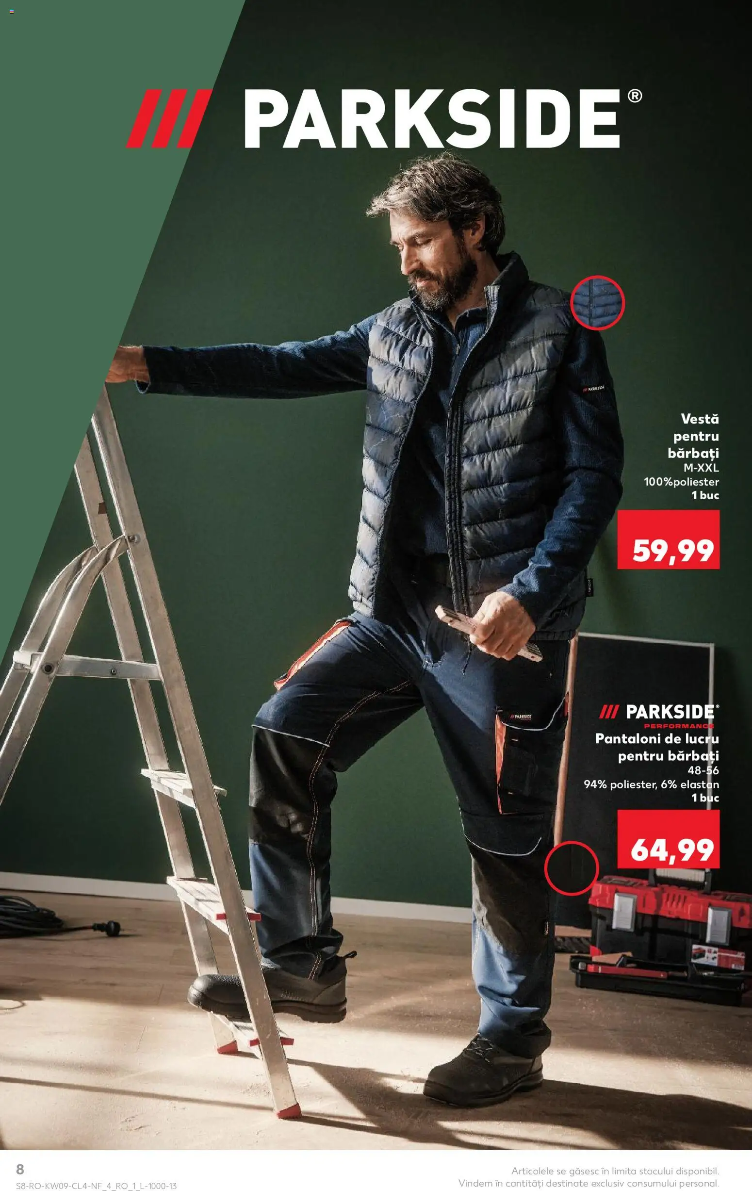 Catalog Kaufland 25 Februarie - 2 Martie 2026 | Pagina 8 | Produse: Vestă, Pantaloni