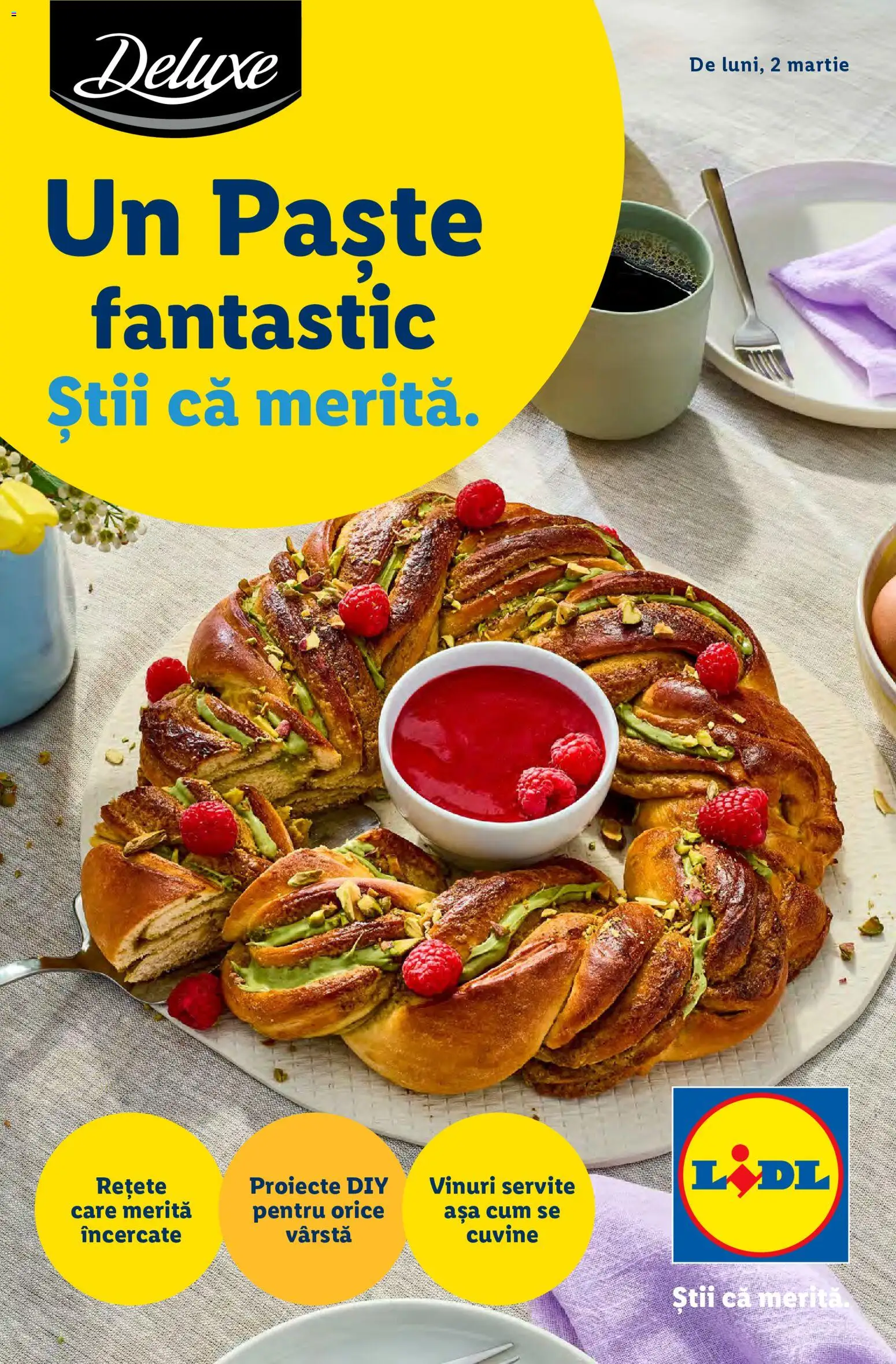 Catalog LIDL 2 Martie - 11 Aprilie 2026 | Pagina 1 | Produse: Paste