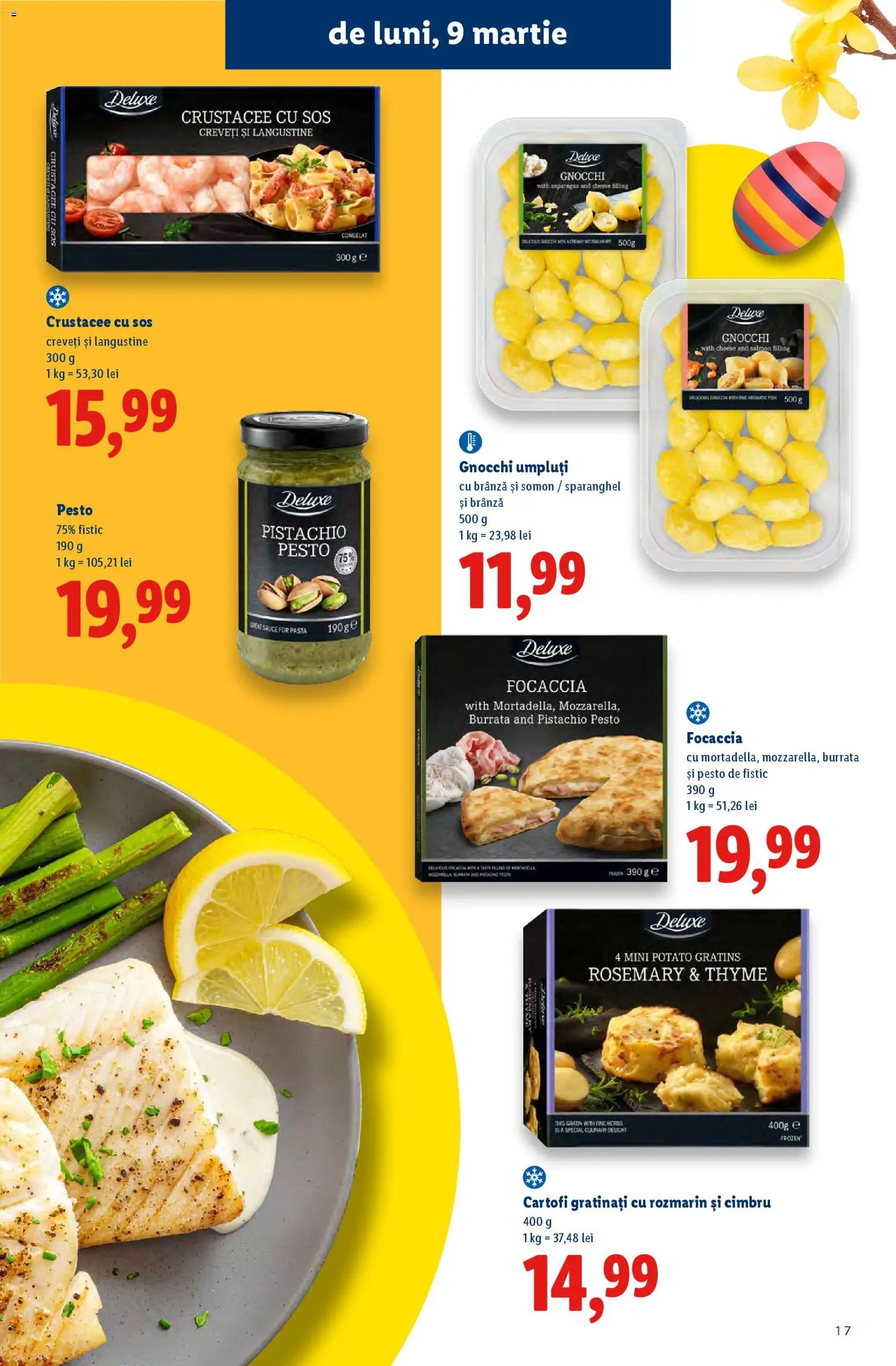 Catalog LIDL 2 Martie - 11 Aprilie 2026 | Pagina 17 | Produse: Brânză, Fistic, Cartofi, Sos