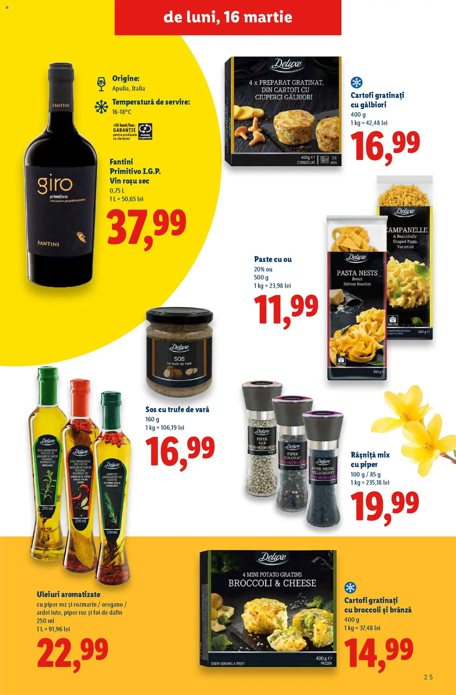 Catalog LIDL 2 Martie - 11 Aprilie 2026 | Pagina 25 | Produse: Ciuperci, Ulei, Vin, Noodles
