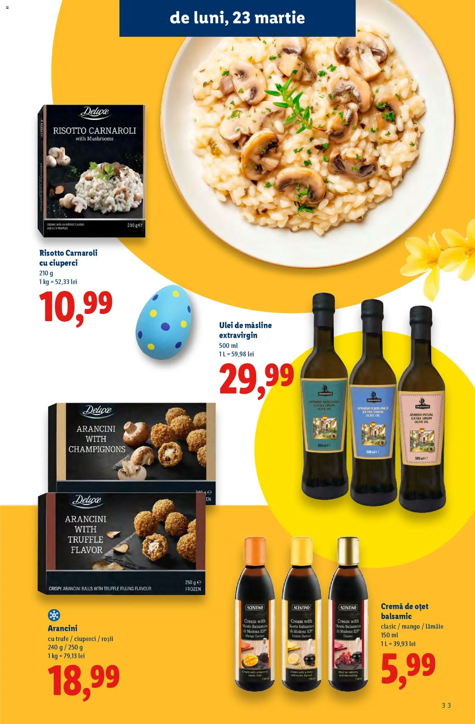Catalog LIDL 2 Martie - 11 Aprilie 2026 | Pagina 33 | Produse: Măsline, Ciuperci, Oțet, Roșii
