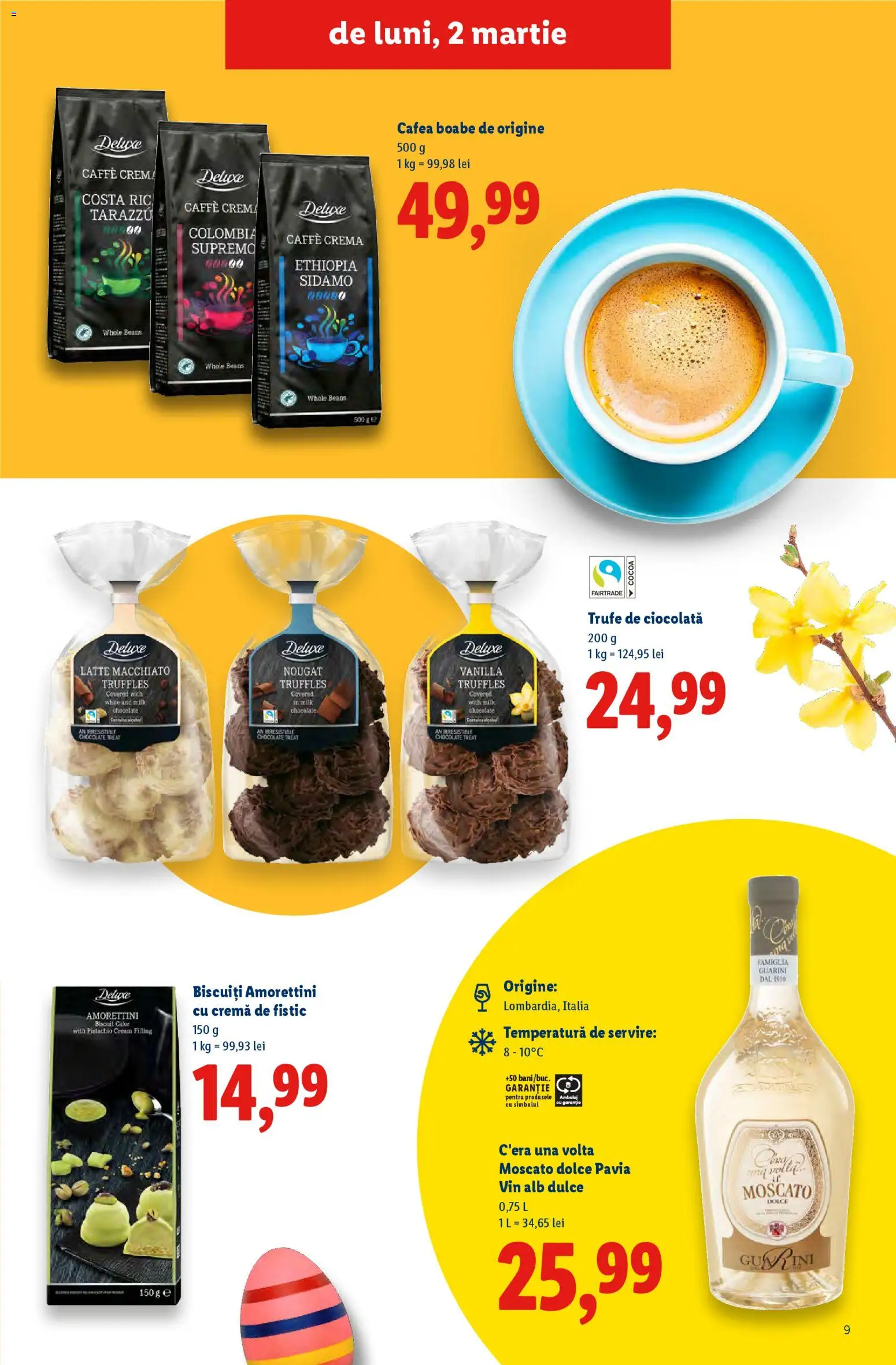 Catalog LIDL 2 Martie - 11 Aprilie 2026 | Pagina 9 | Produse: Cafea, Vin, Fistic, Biscuiți