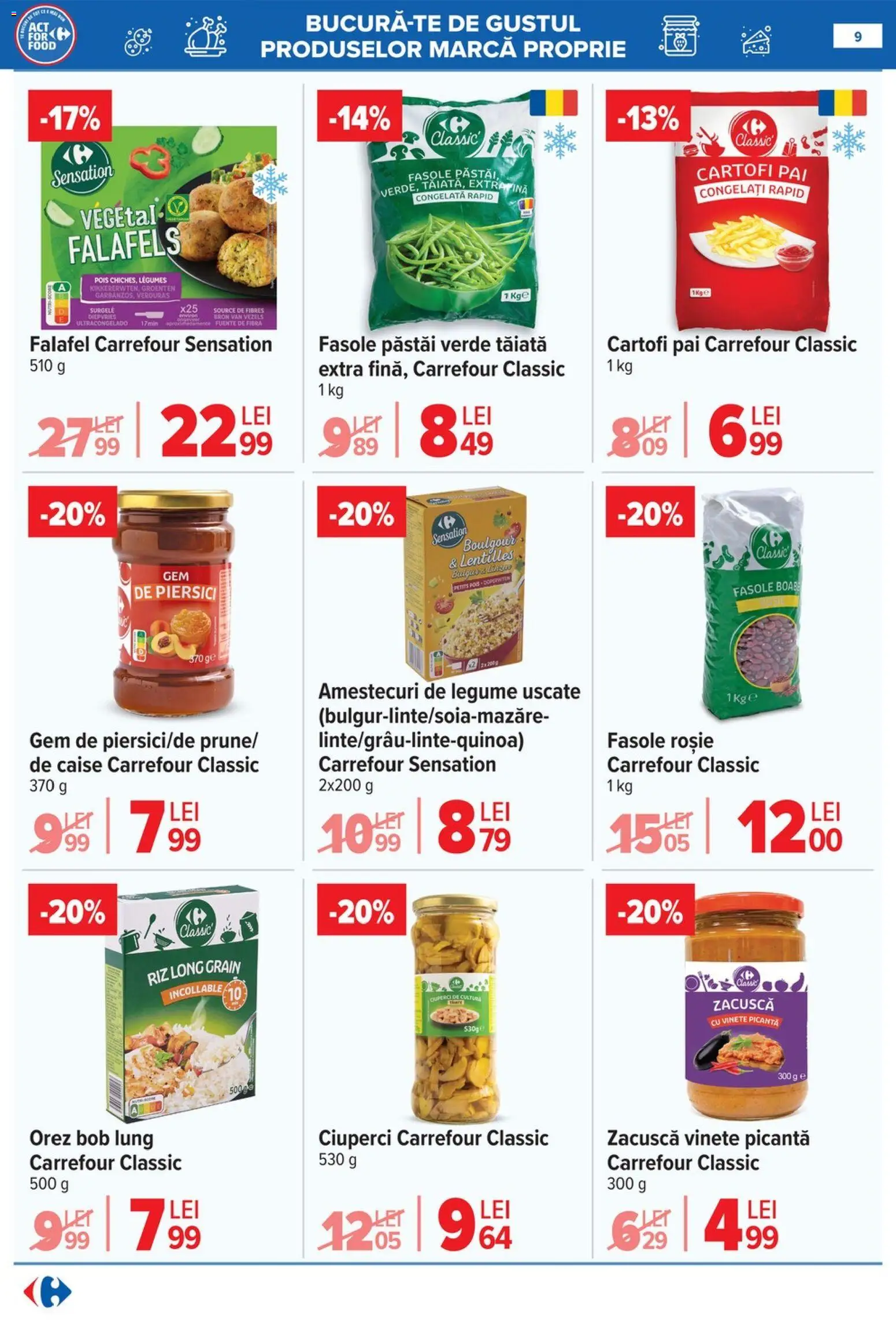 Catalog Carrefour 25 Februarie - 7 Martie 2026 | Pagina 10 | Produse: Ciuperci, Orez, Zacuscă, Legume
