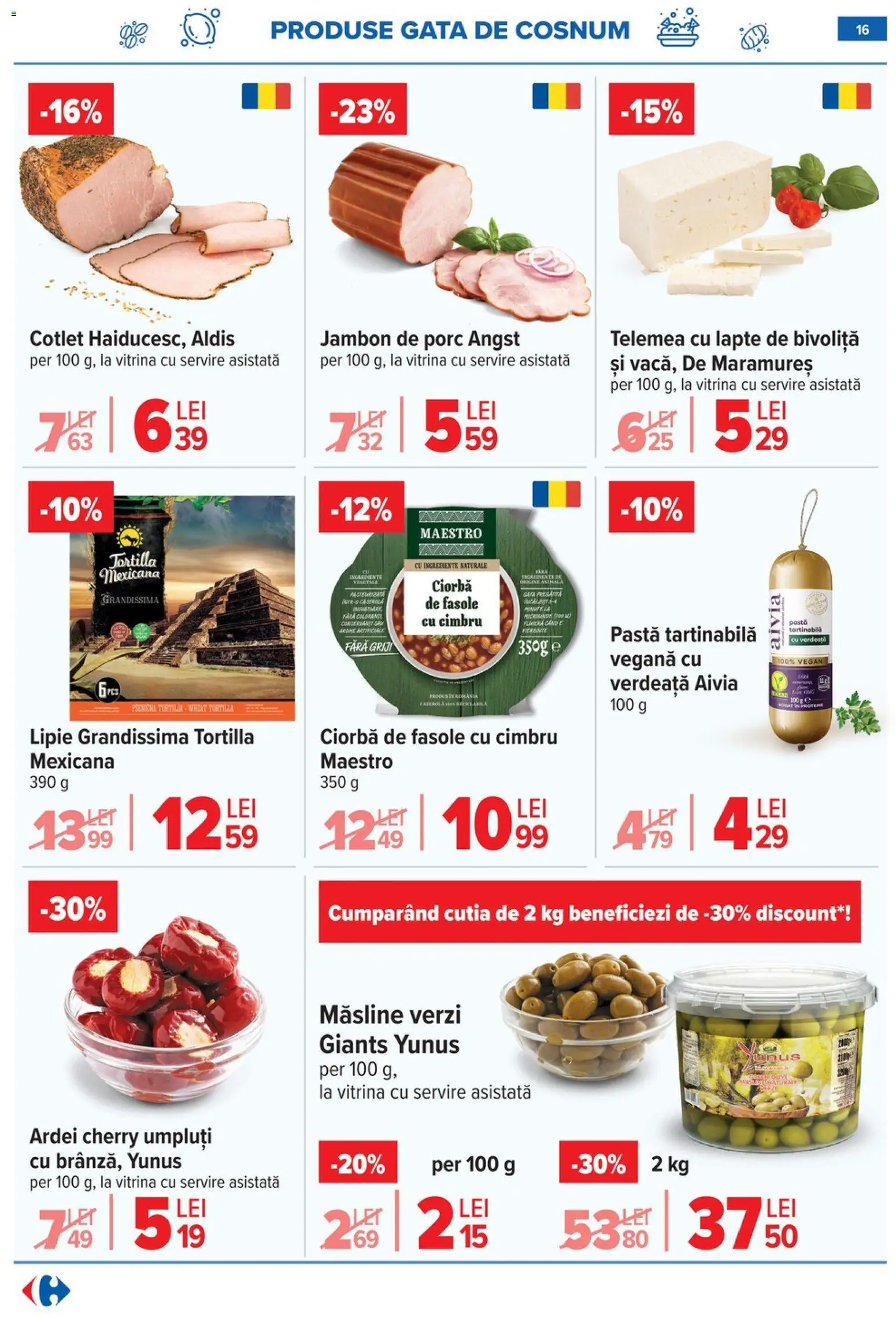 Catalog Carrefour 25 Februarie - 7 Martie 2026 | Pagina 17 | Produse: Lait de coco, Ardei, Lapte, Verdeață