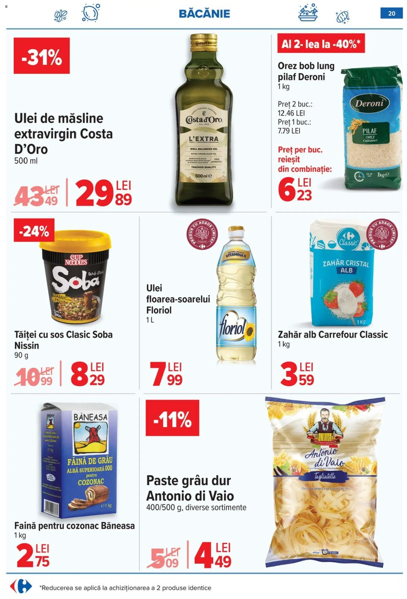 Catalog Carrefour 25 Februarie - 7 Martie 2026 | Pagina 21 | Produse: Măsline, Noodles, Sos, Zahăr