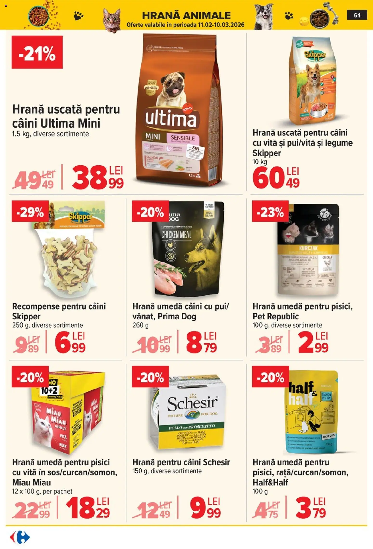 Catalog Carrefour 25 Februarie - 7 Martie 2026 | Pagina 67 | Produse: Hrană pentru câini, Legume
