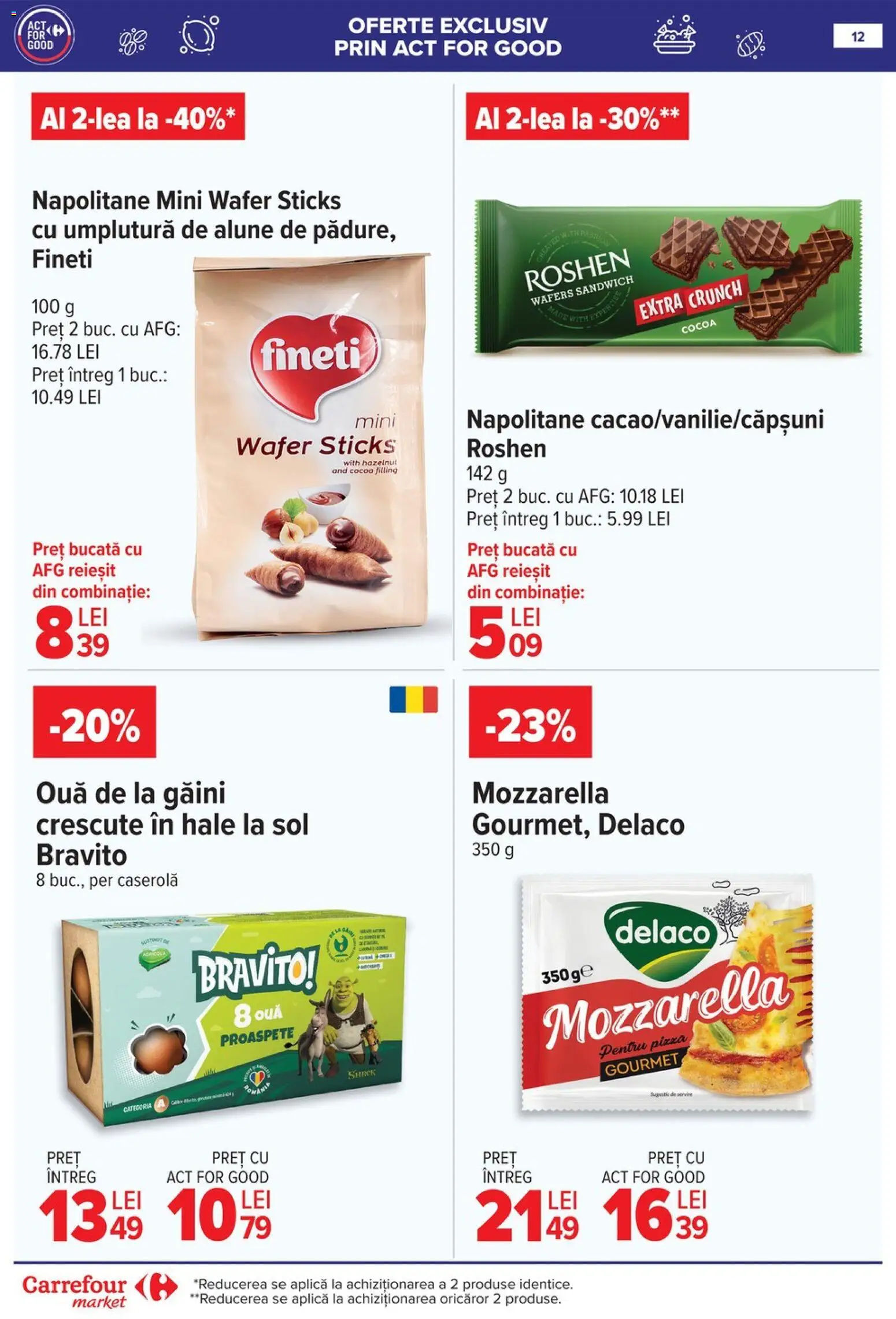 Catalog Carrefour 25 Februarie - 7 Martie 2026 | Pagina 13 | Produse: Light Kedi Konservesi, Alune, Mozzarella, Ouă