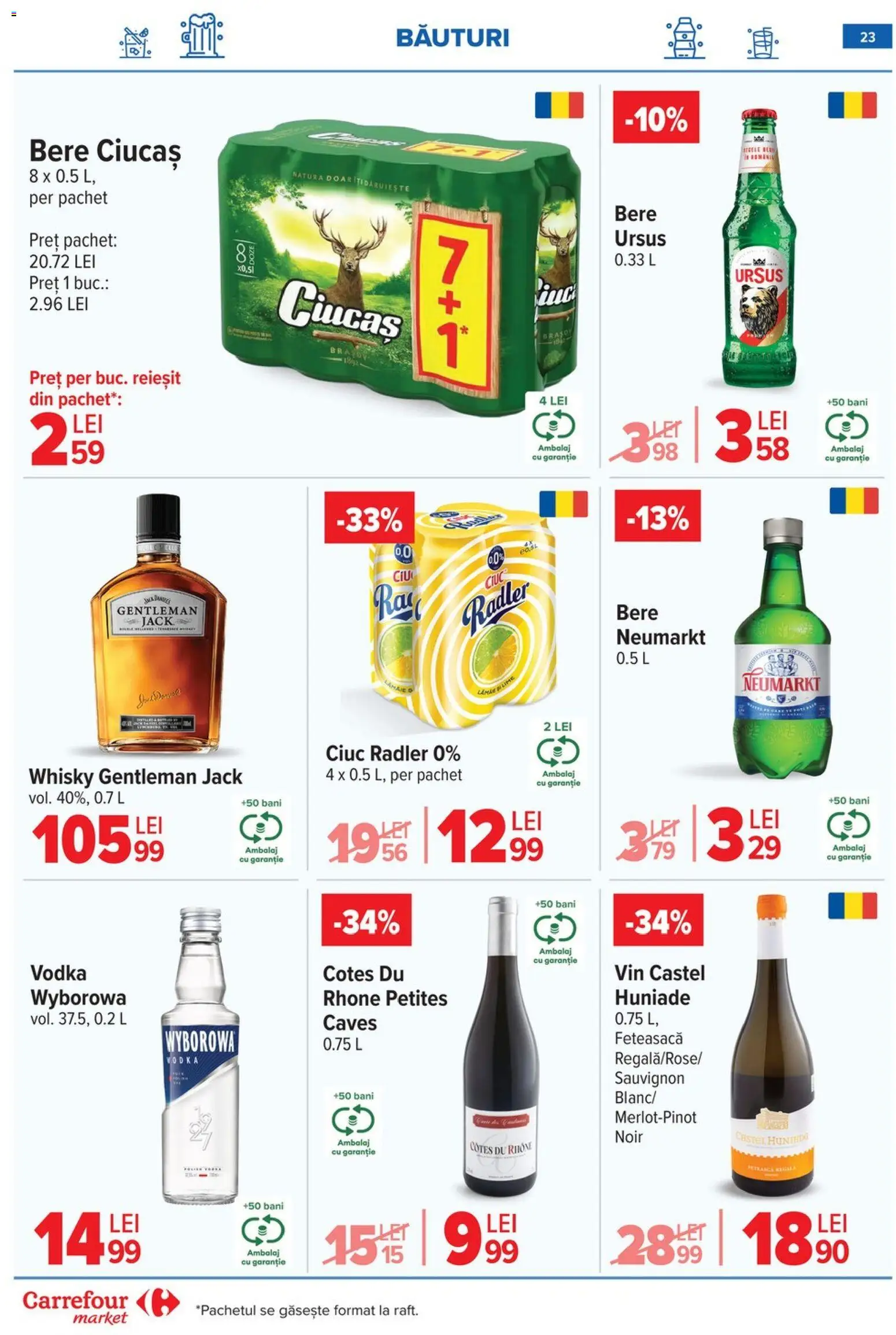 Catalog Carrefour 25 Februarie - 7 Martie 2026 | Pagina 24 | Produse: Vin, Bere, Vodka